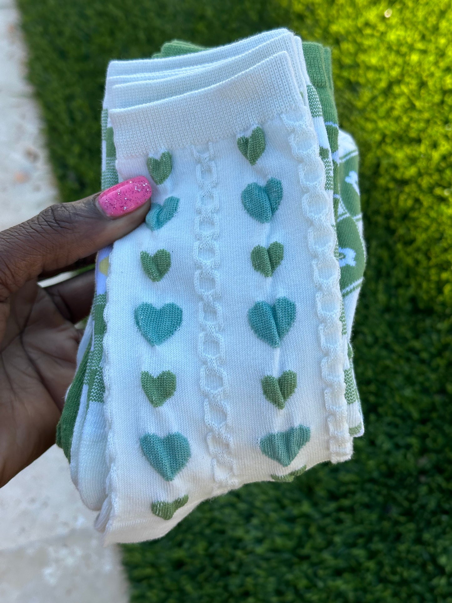 5 Pairs Sock for TeensGirls/Moms