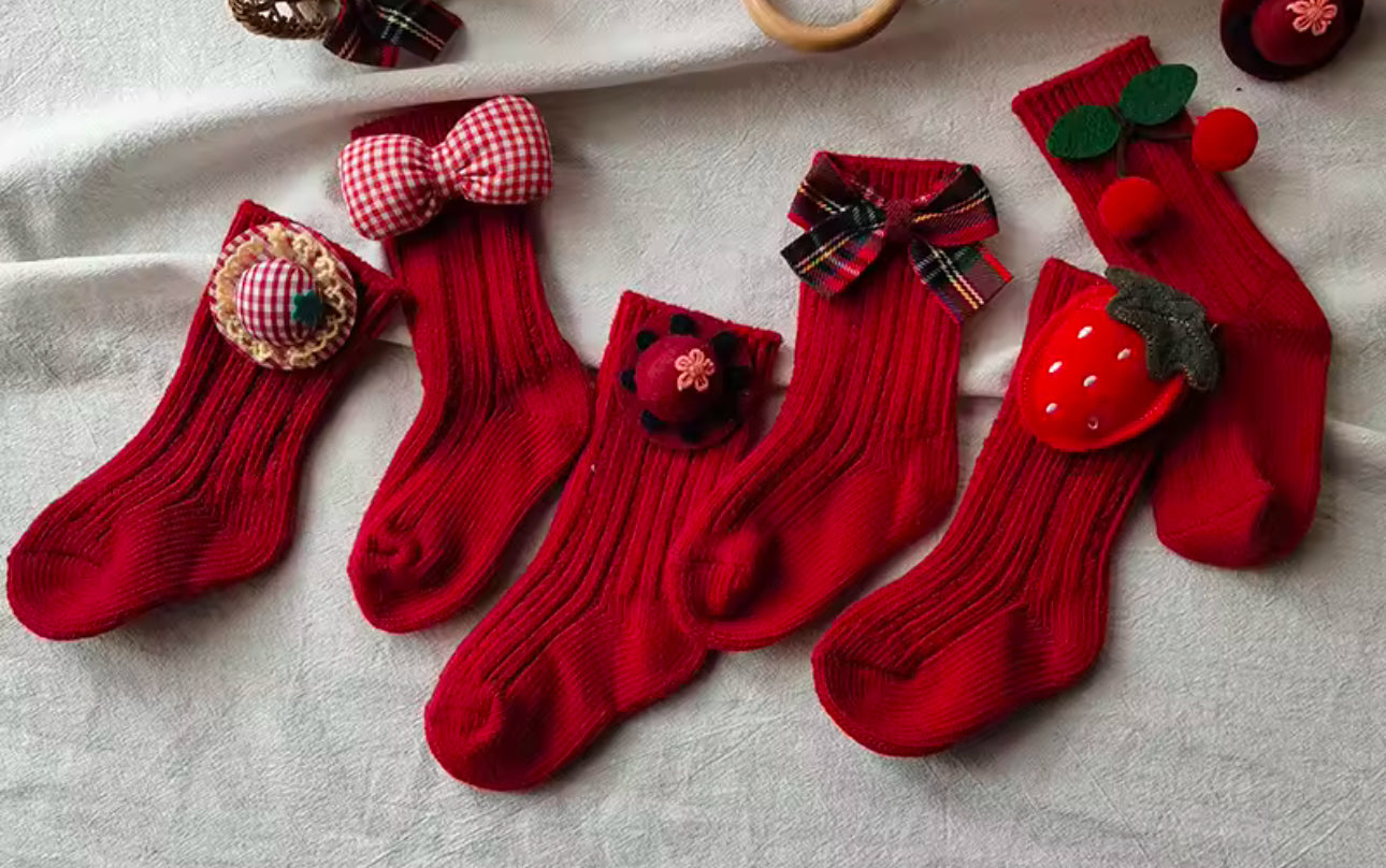 6Pairs Thick Sock Toddler | JA.VA.NAH
