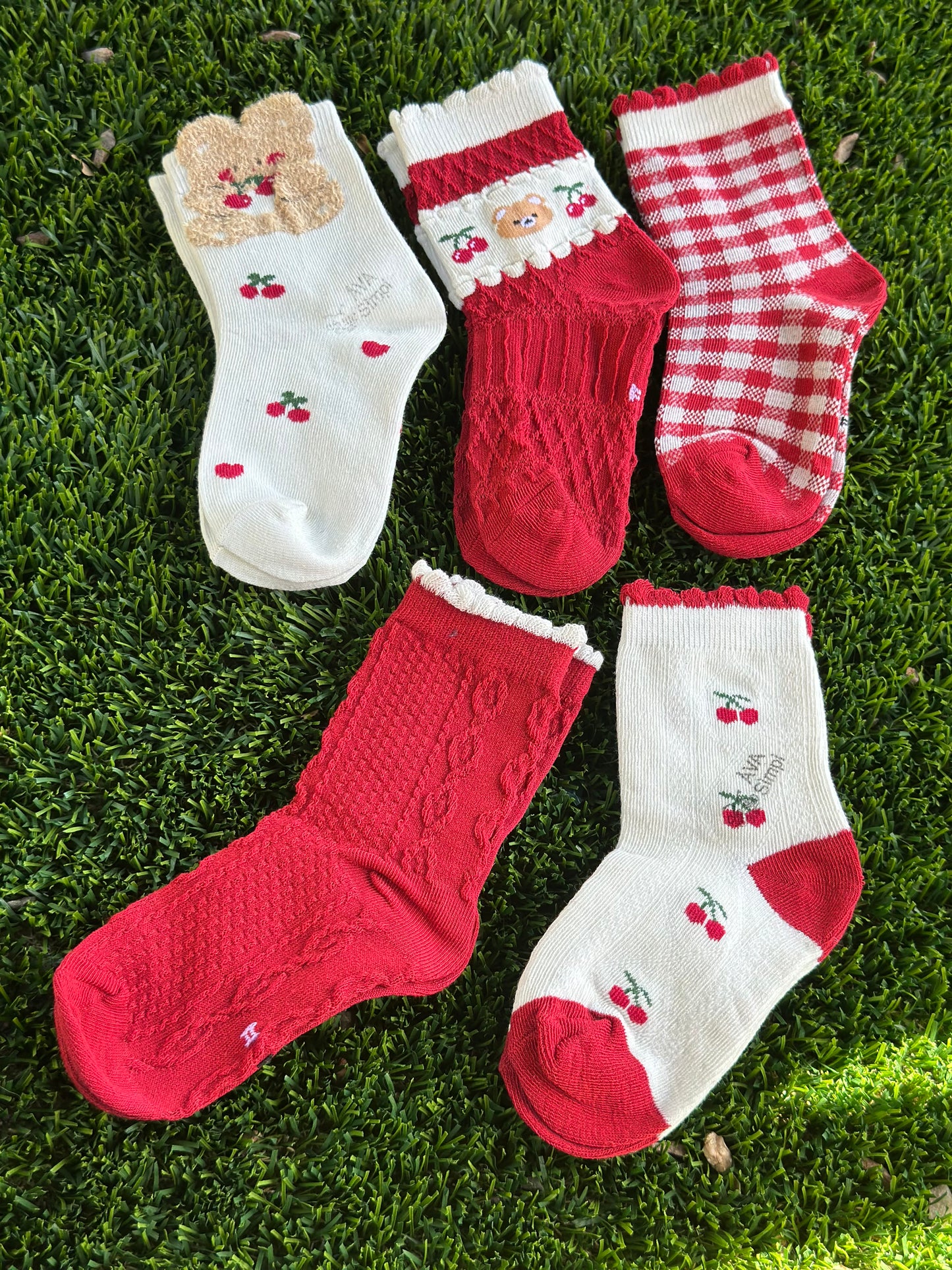 5 Pairs Socks for toddler/Youth | JA.VA.NAH