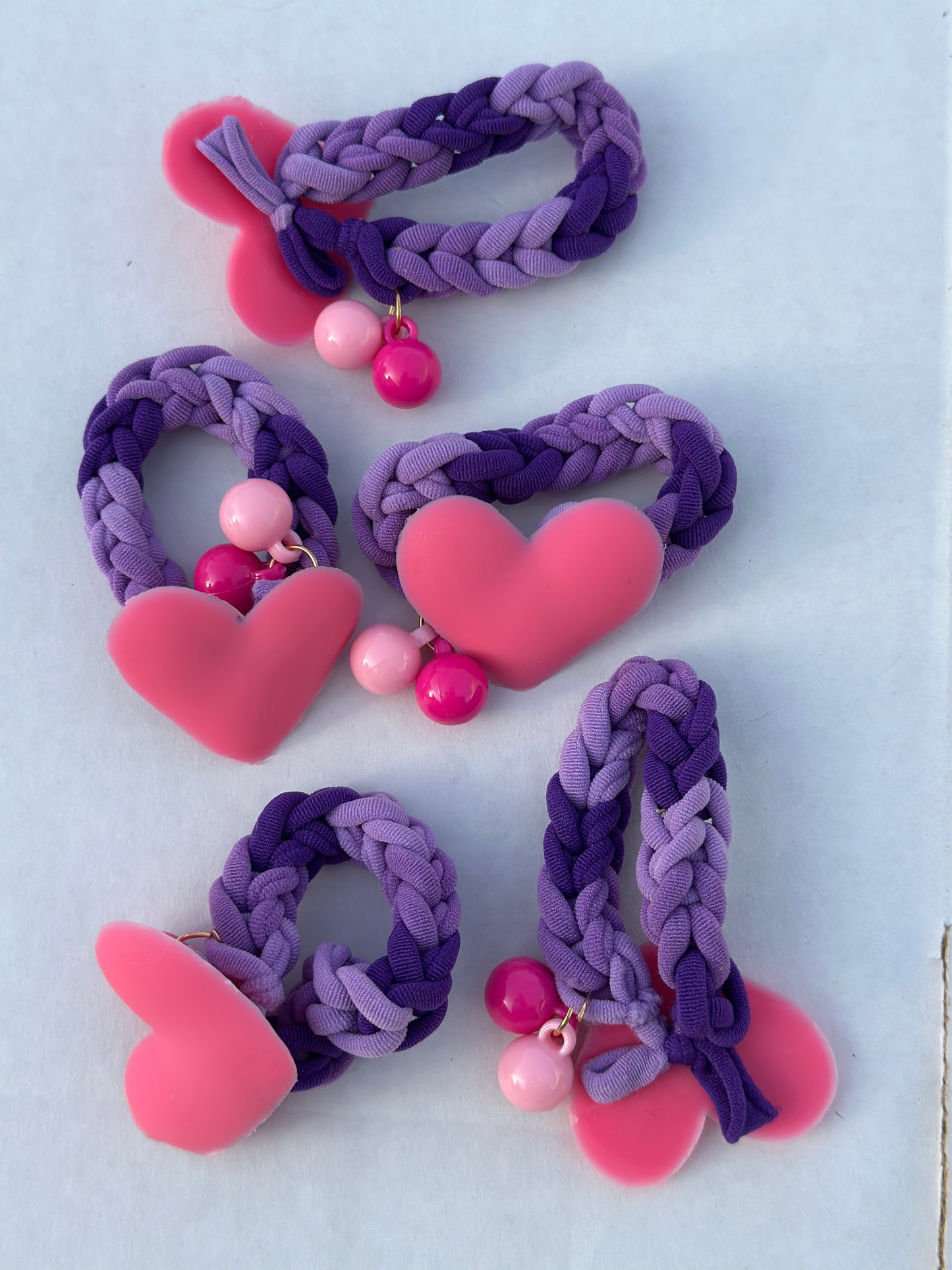 5Pcs High Stretch Hair Ties