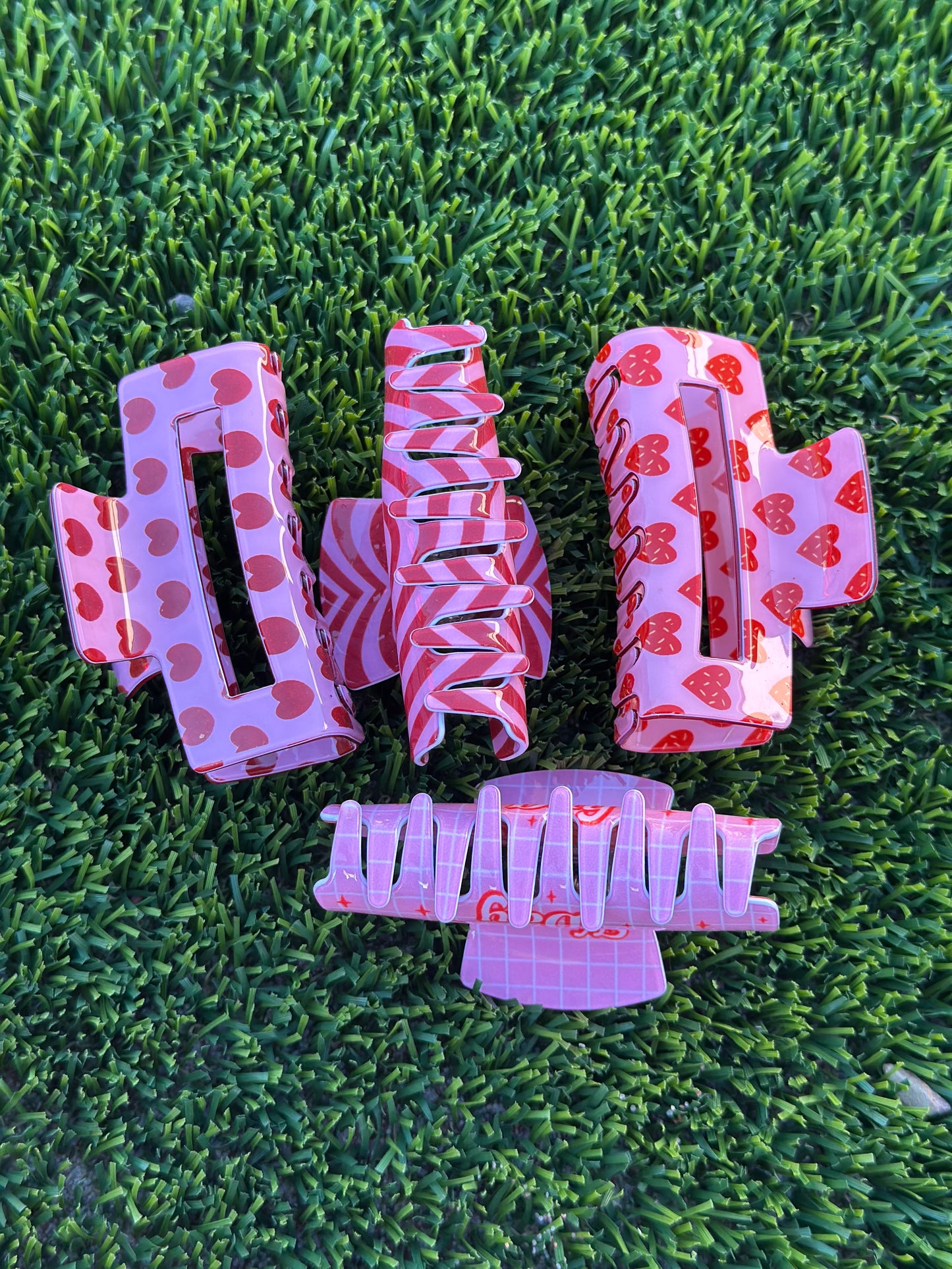 4PCS Love Valentine Hair Clips | JA.VA.NAH