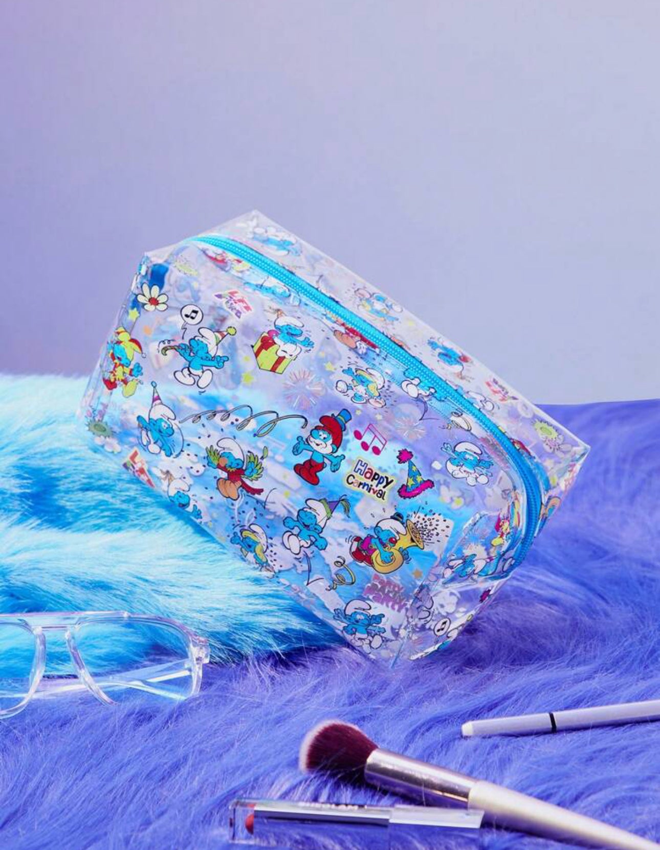 The Smurfs Makeup, toiletries Bag | JA.VA.NAH