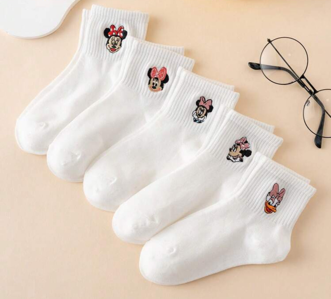 5Pairs Cartoons girls Socks