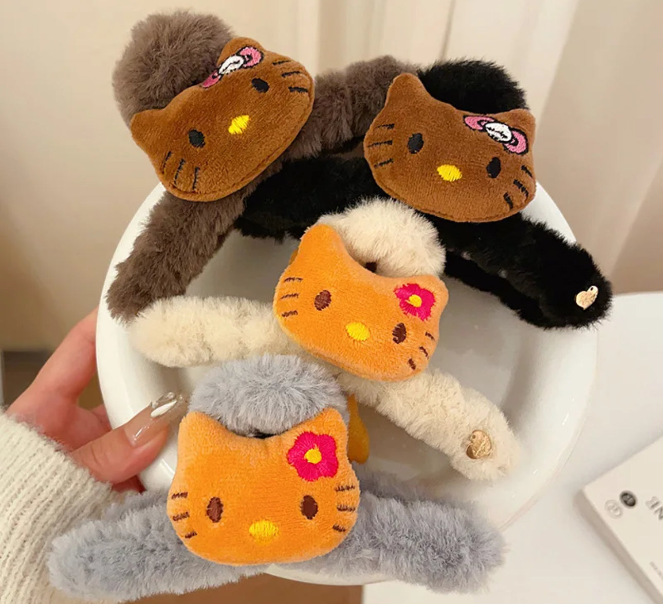 Cartoon Hair Clips