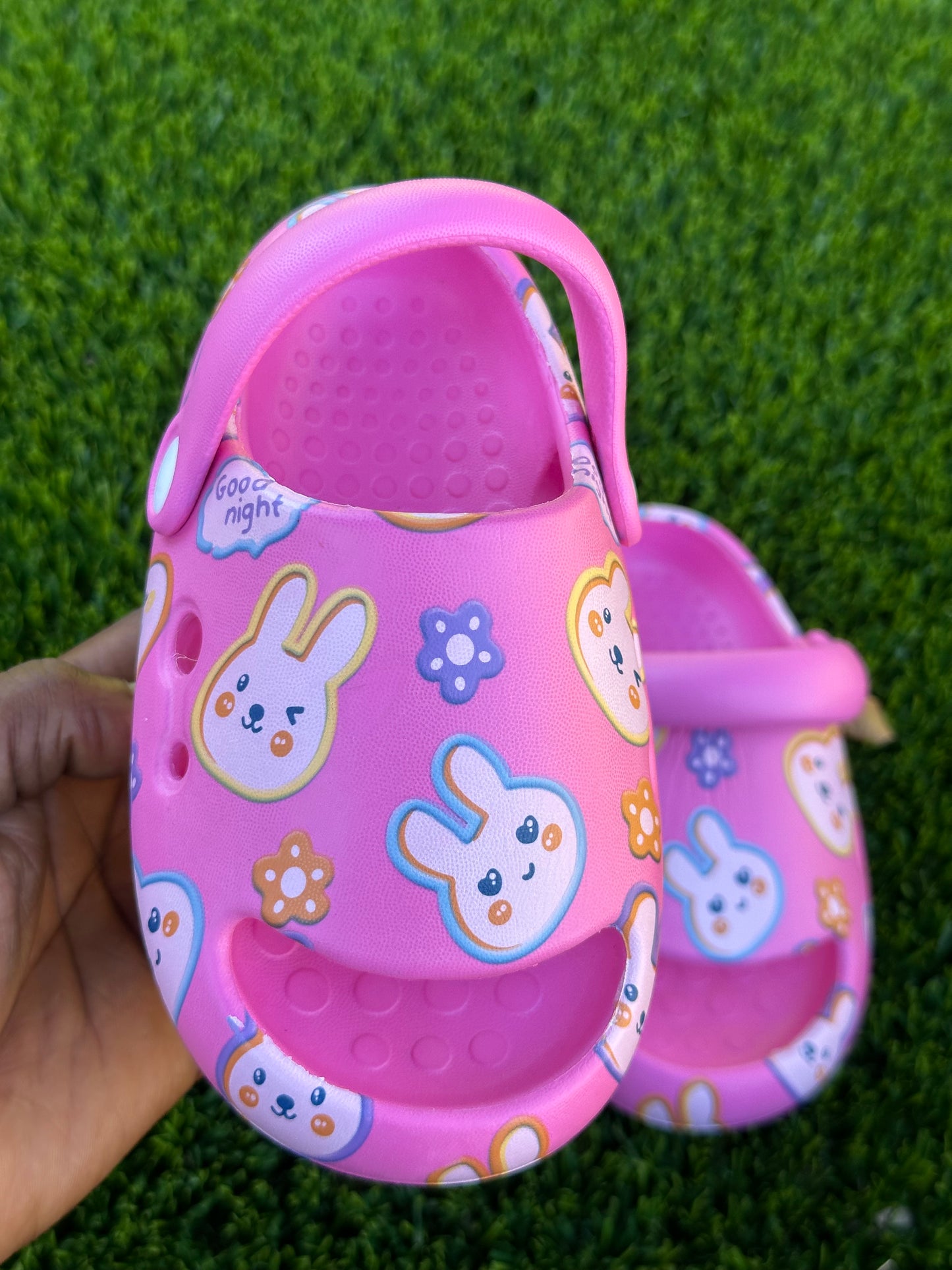 Kids Strawberry/Good night clogs for Toddler girls | JA.VA.NAH