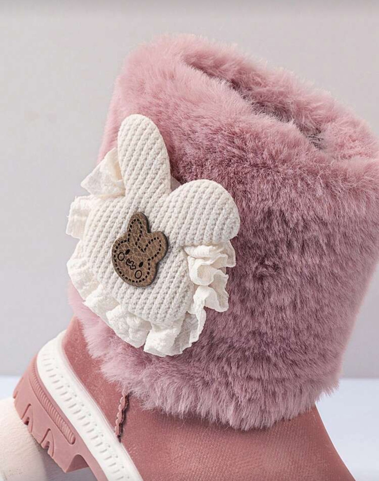 Cute Baby/Toddler Girls Winter Furry Ankle Boots