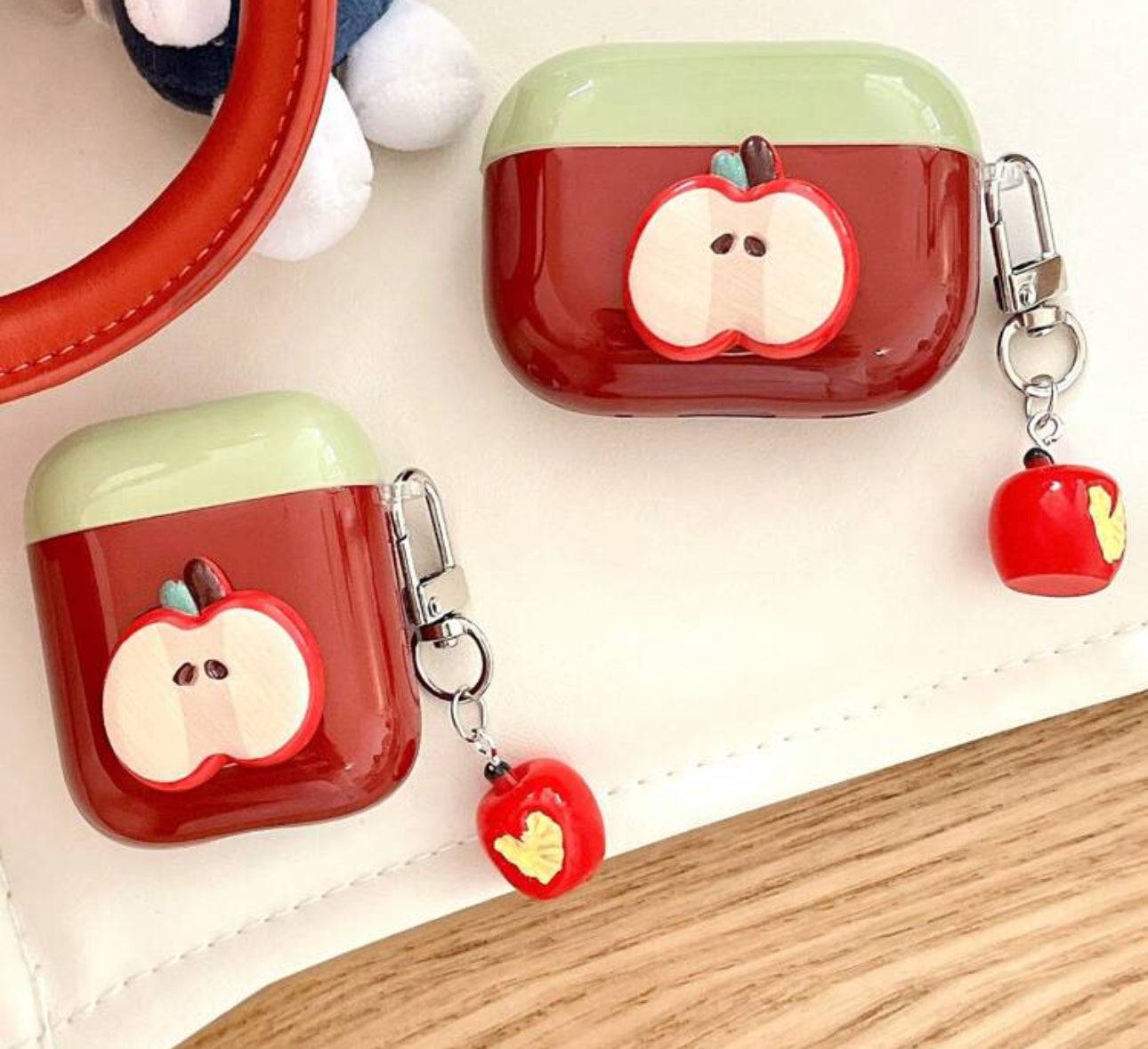Apple Shape Earphones Case | JA.VA.NAH