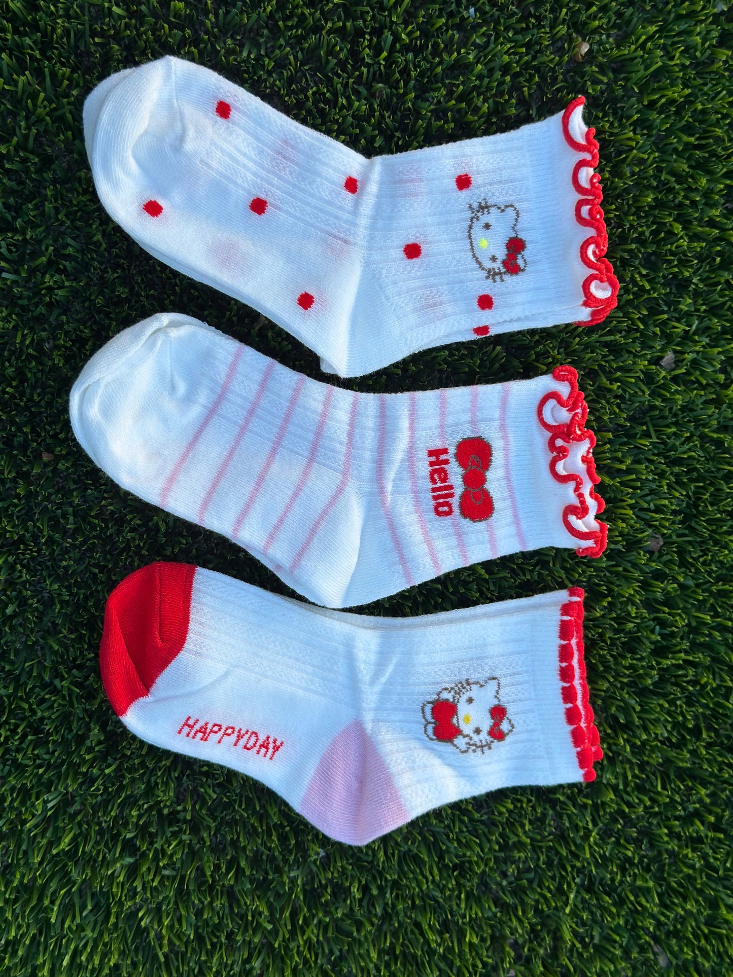 5 Pairs cartoon socks for girls | JA.VA.NAH