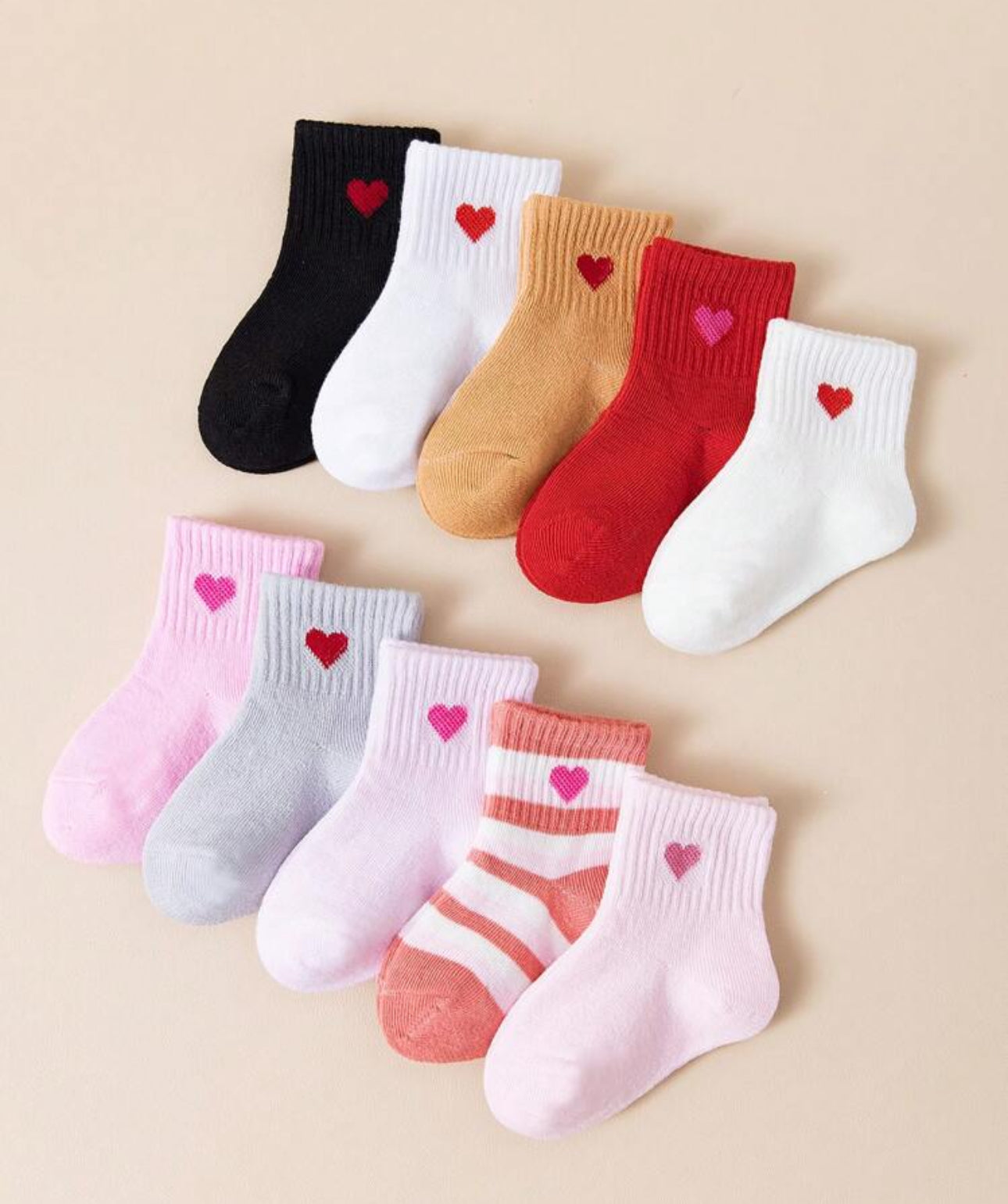 10 Pairs Baby Socks