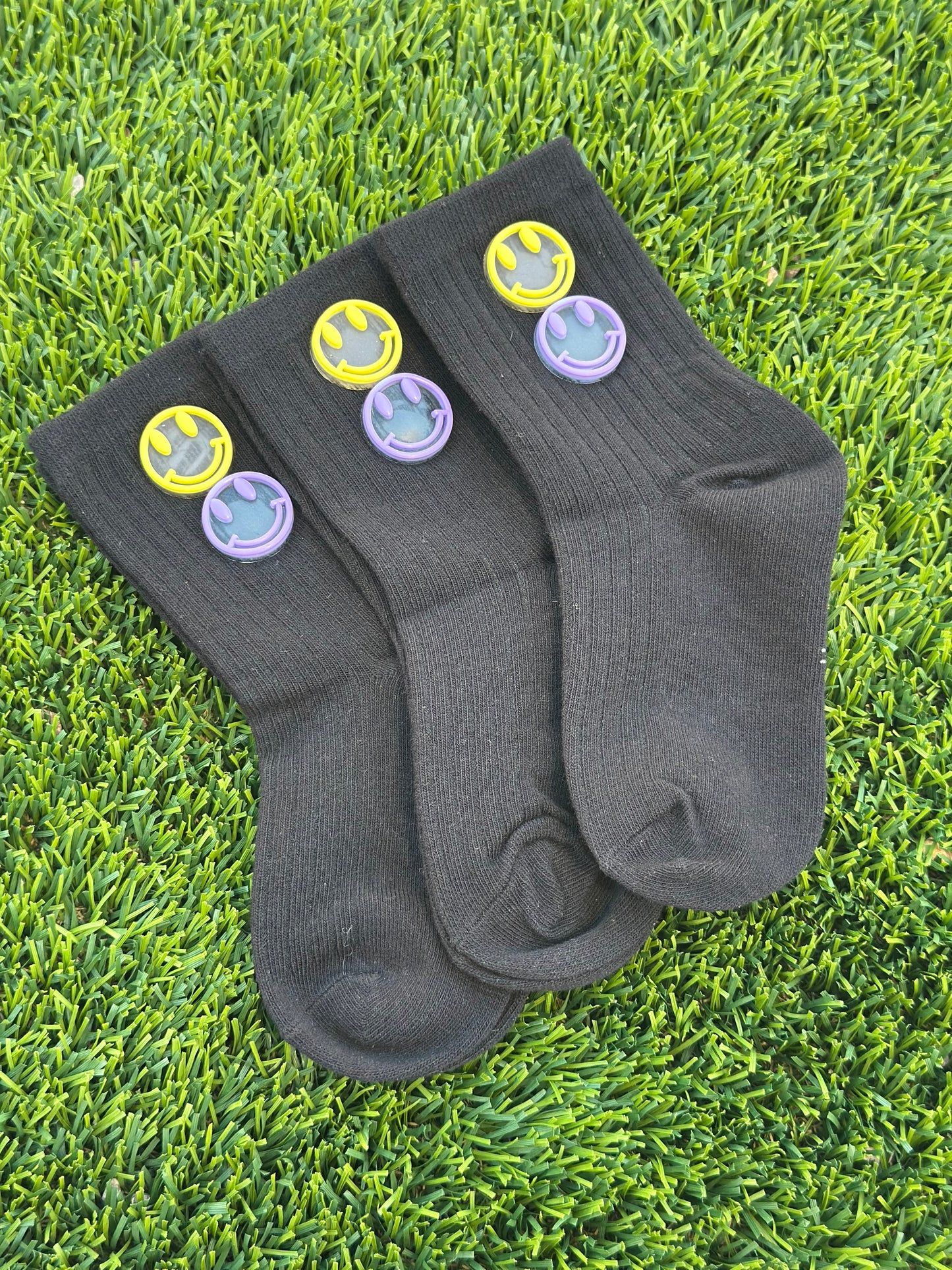 3 Pairs Smiley face Toddler/Youth Socks | JA.VA.NAH