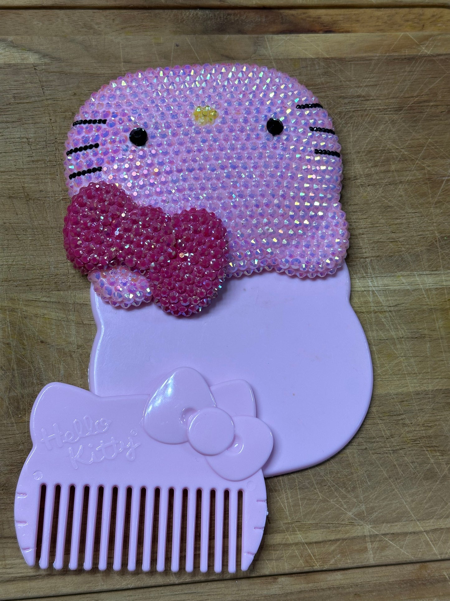 Portable Small Pink Mirror | JA.VA.NAH
