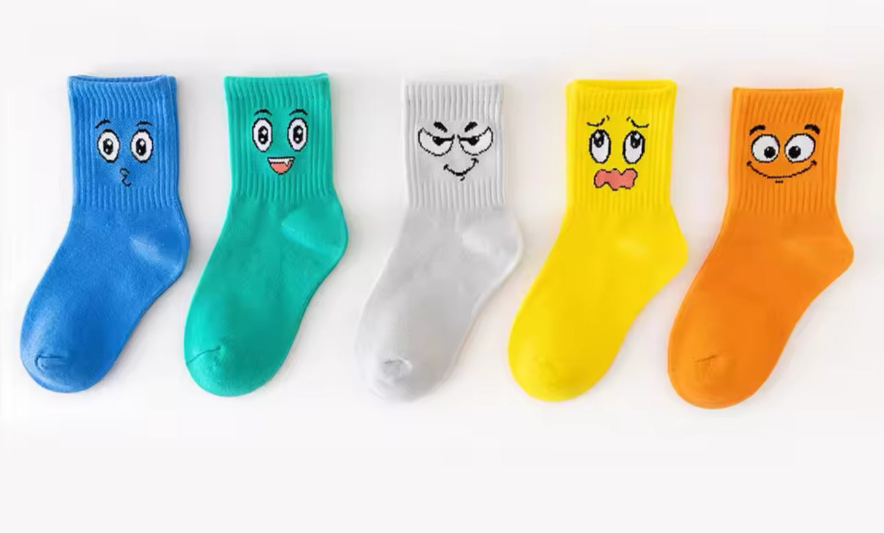 5Pairs Fun Socks for Boys/Girls