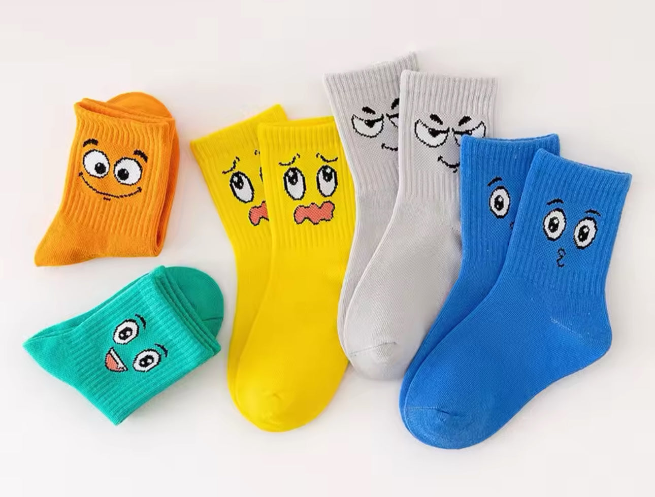 5Pairs Fun Socks for Boys/Girls