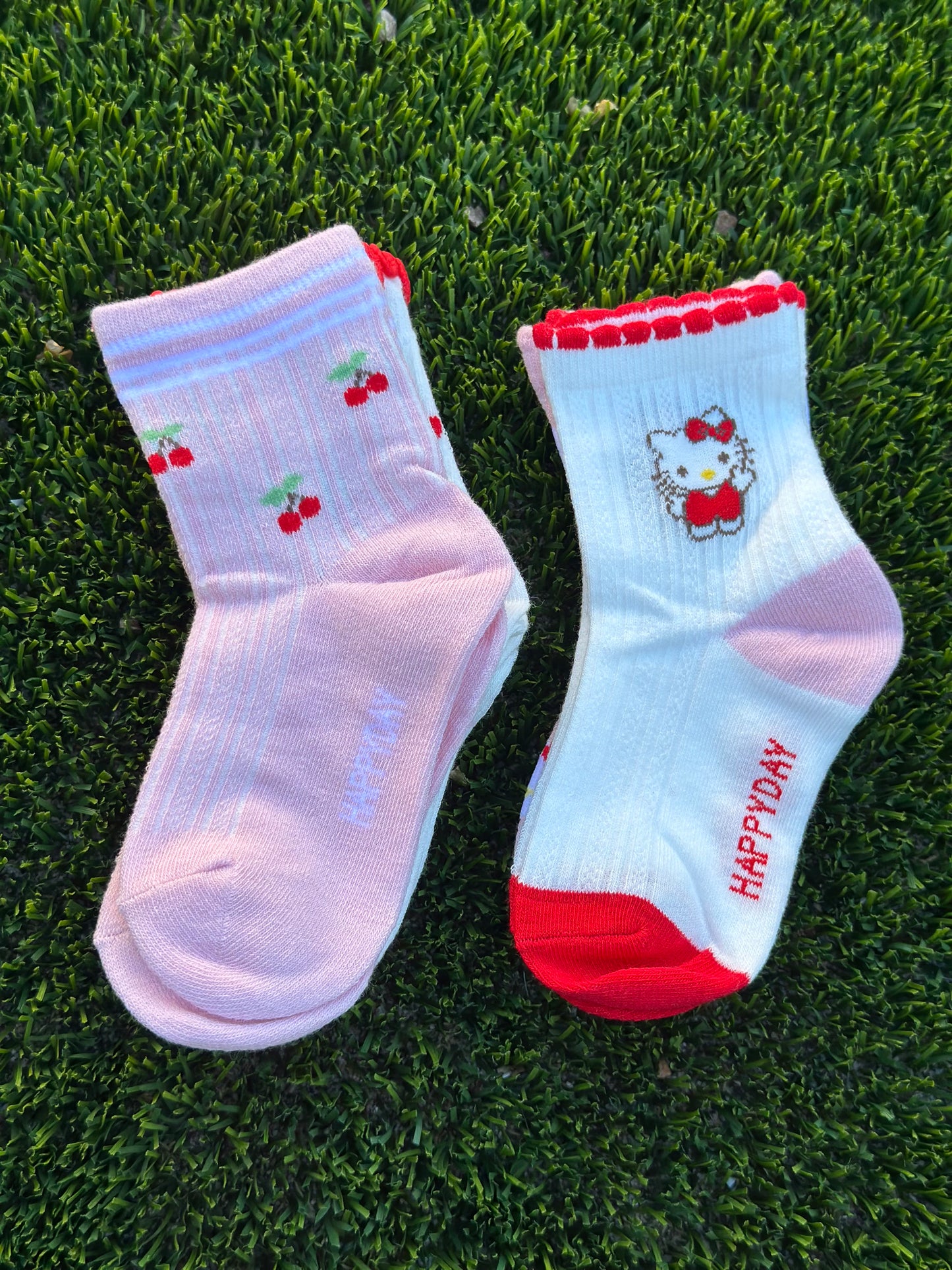 5 Pairs cartoon socks for girls | JA.VA.NAH