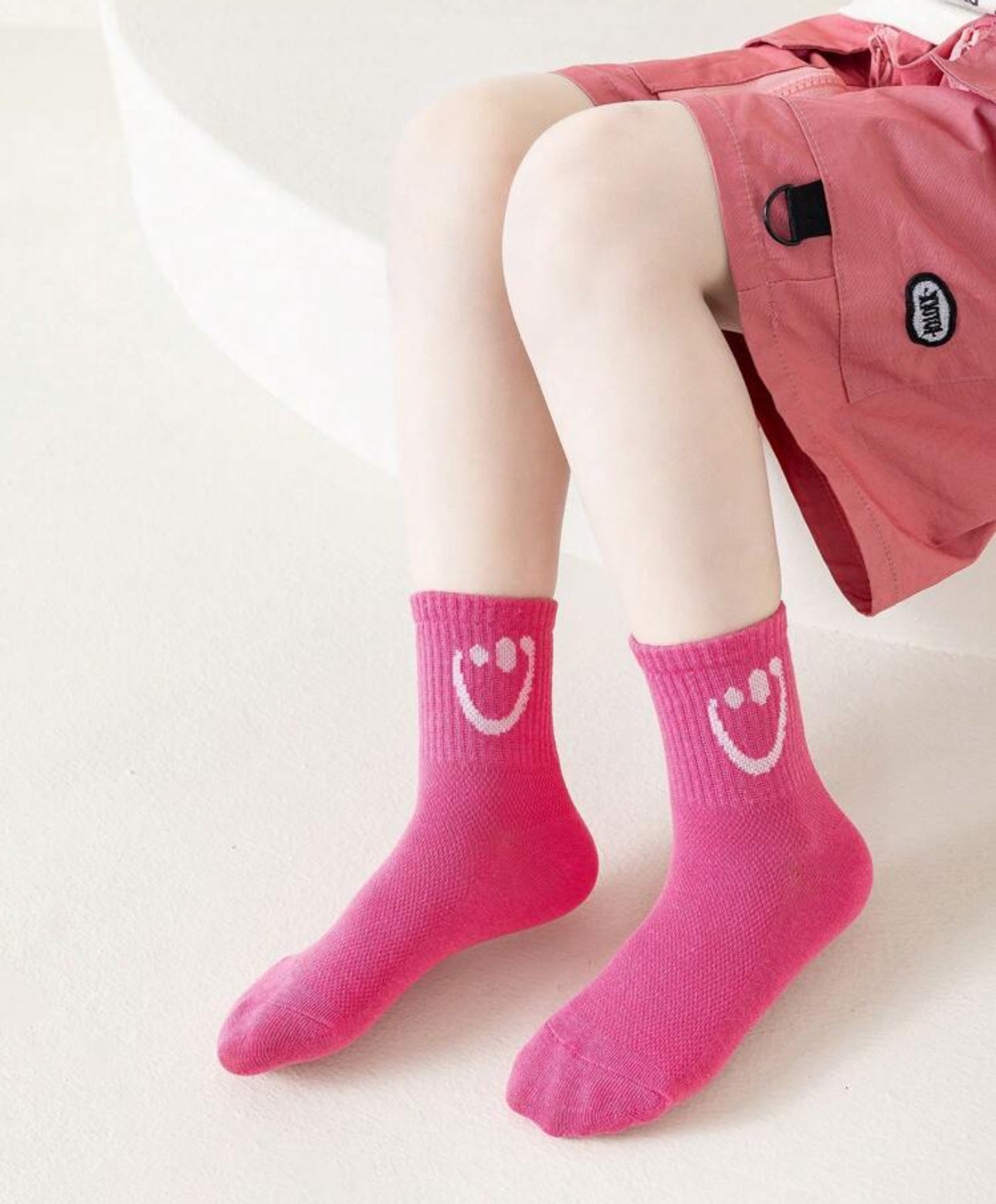 5 Pairs of Smile Socks