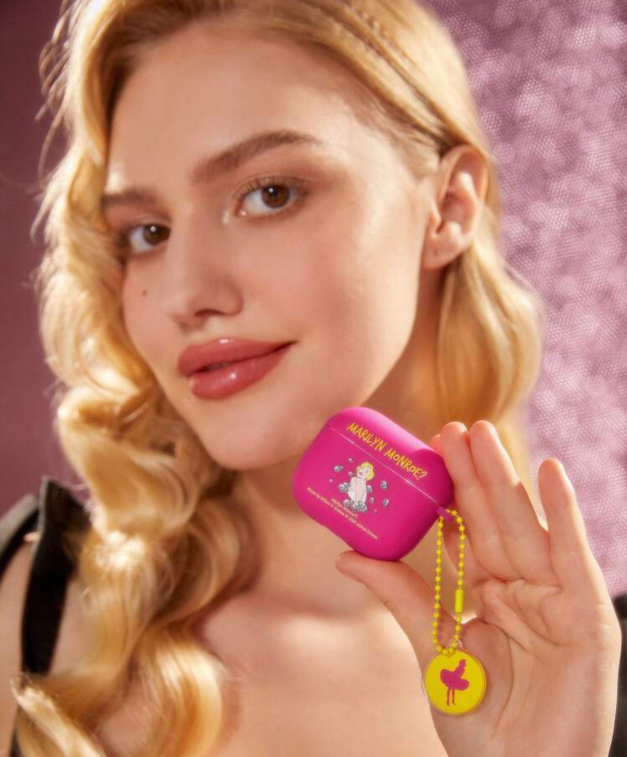 Marilyn Monroe Earphones case | JA.VA.NAH