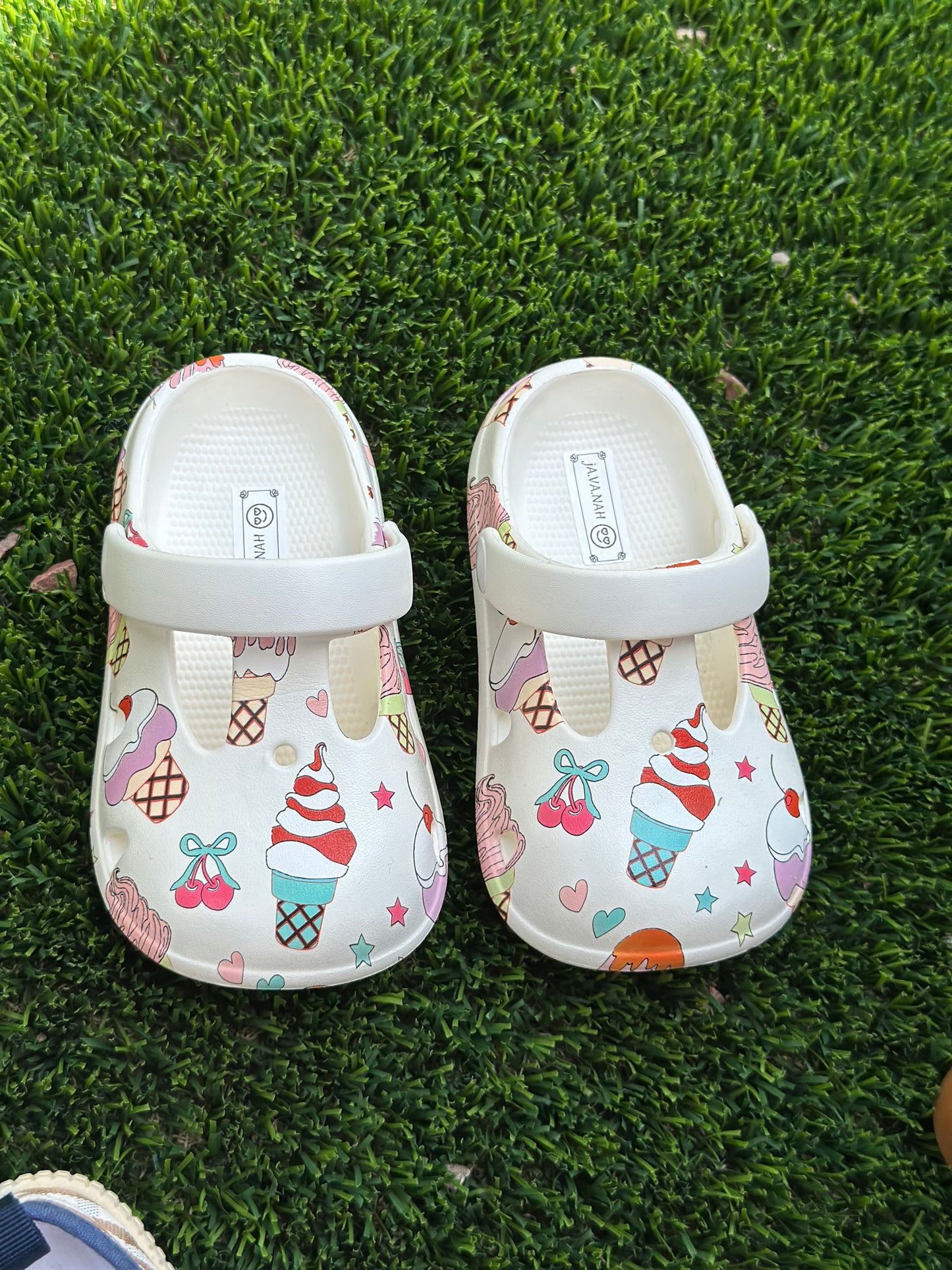 Ice Cream Toddler Girls Shoes | JA.VA.NAH
