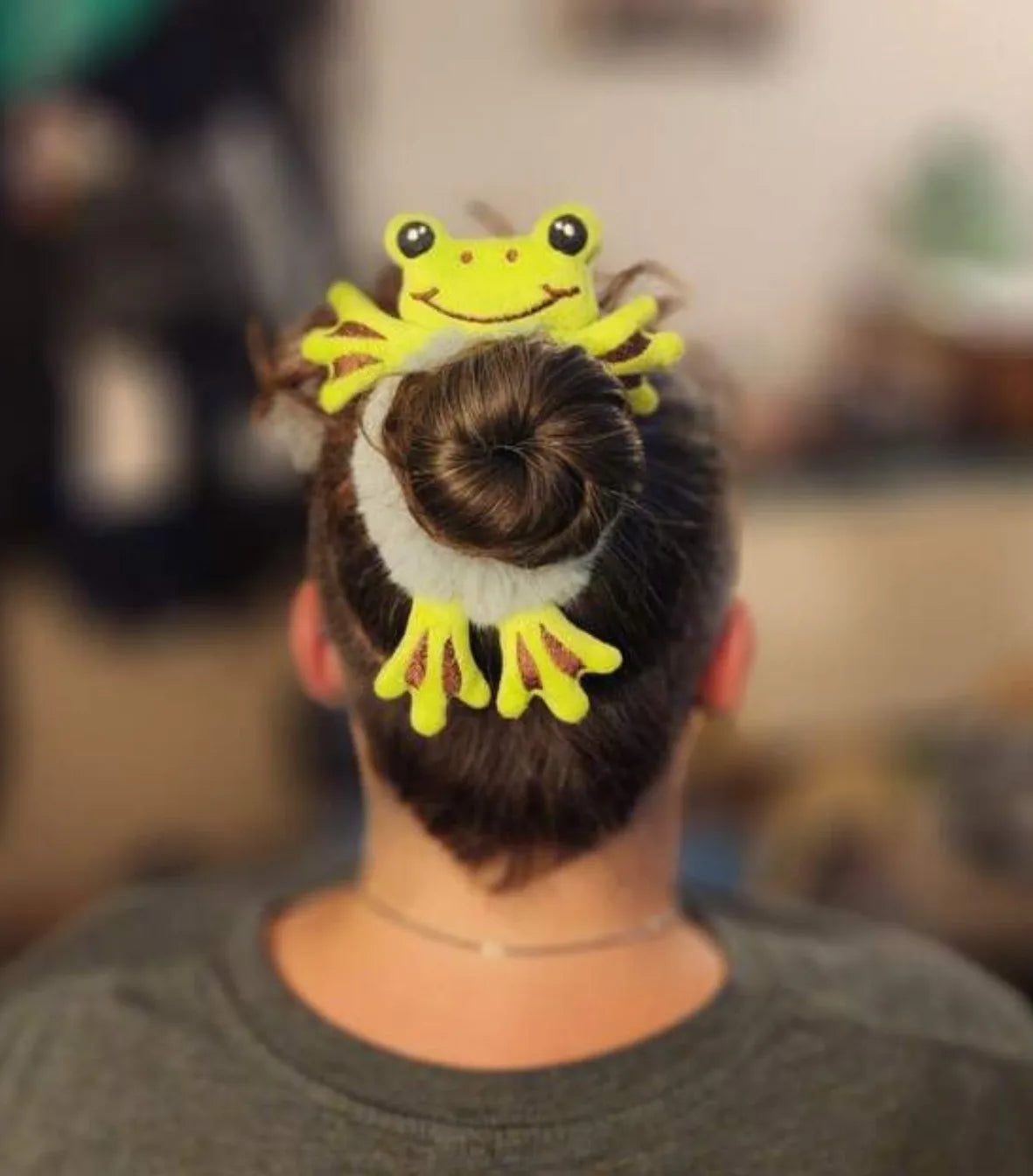 1pc Animal Plush Hair Tie | JA.VA.NAH