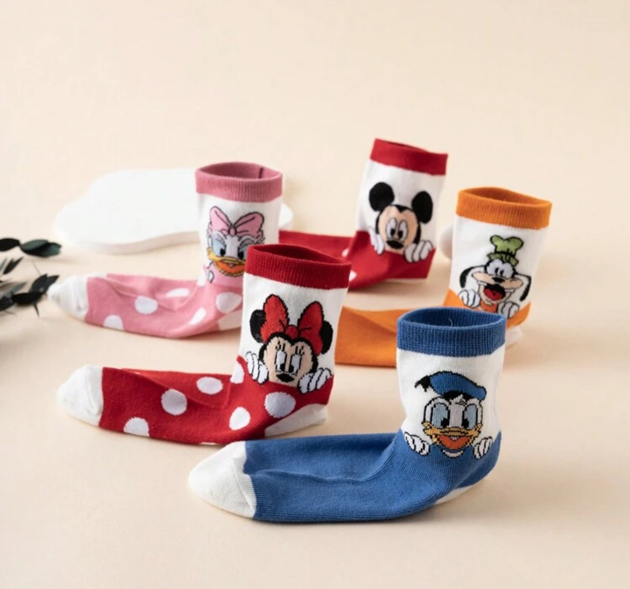 5 Pairs Cute Cartoon For Girls