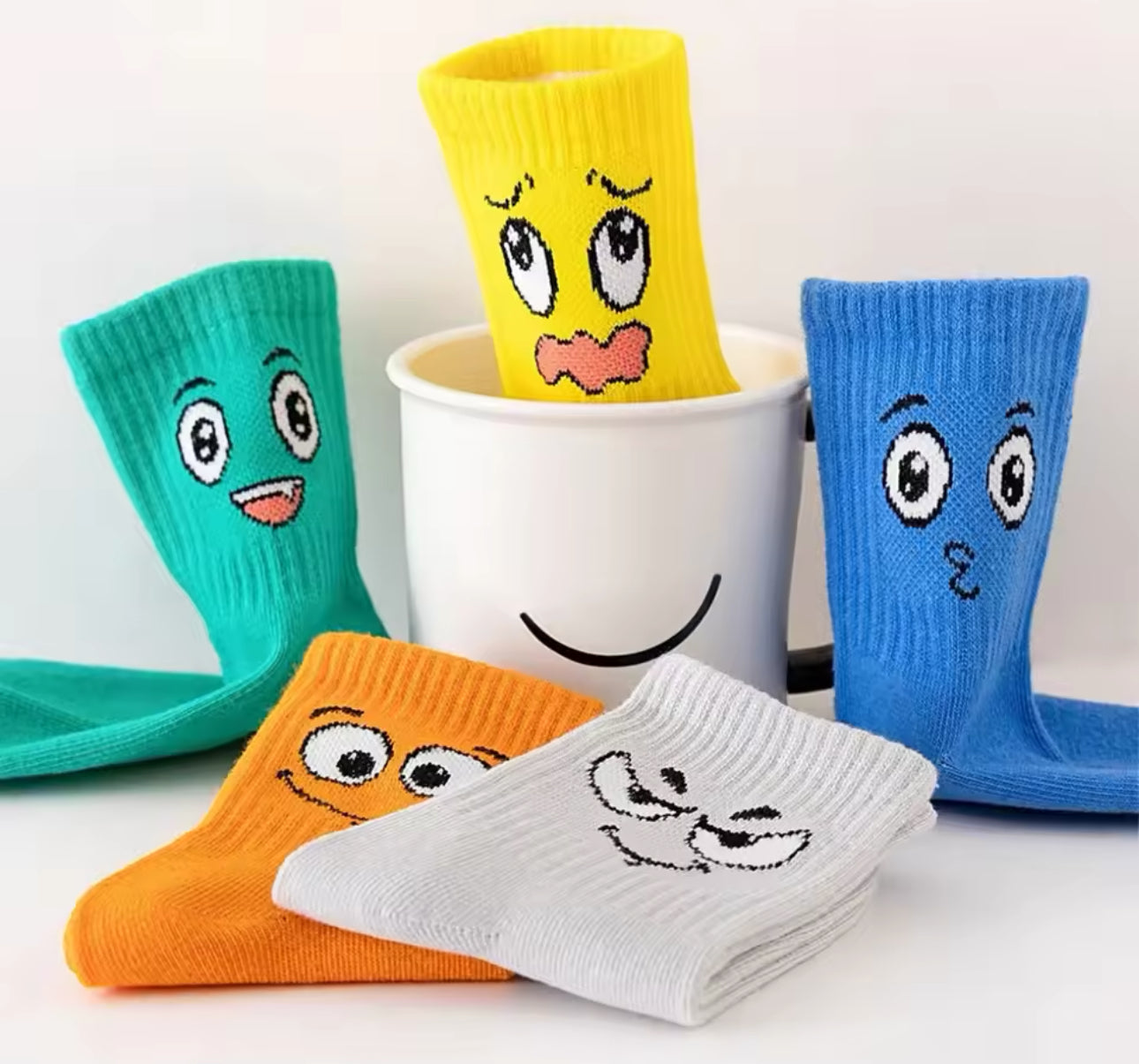 5Pairs Fun Socks for Boys/Girls