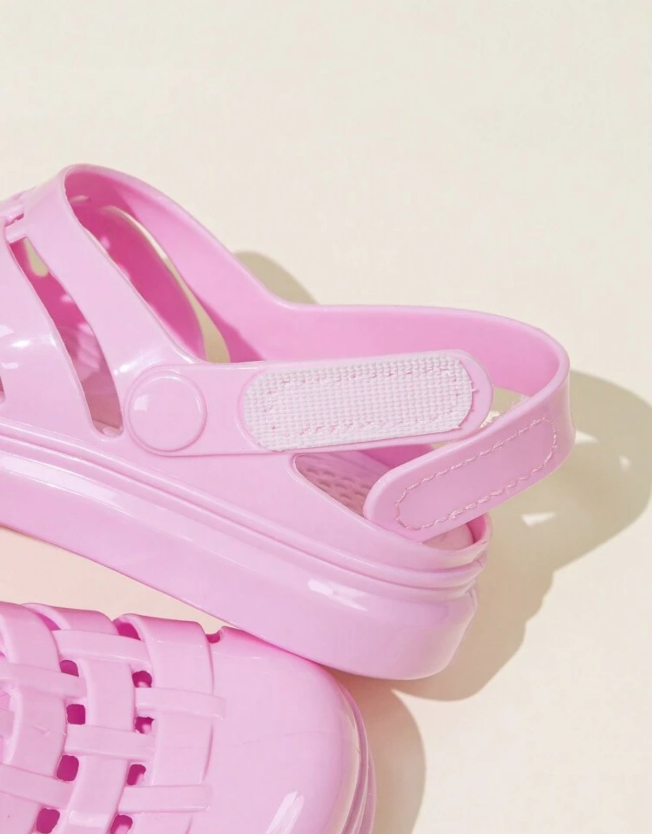 ÅVA Cute Girls' Crystal Jelly Breathable Flat Summer Sandals | JA.VA.NAH