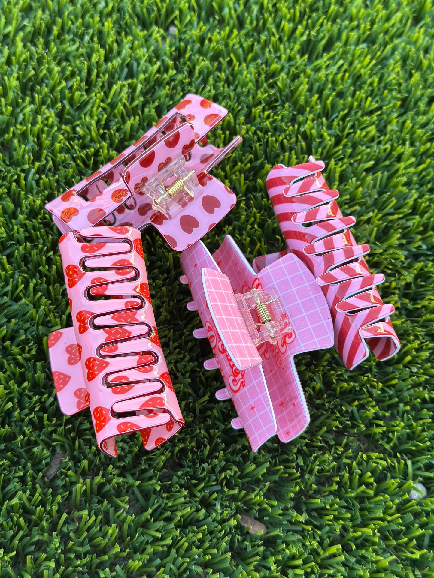 4PCS Love Valentine Hair Clips | JA.VA.NAH