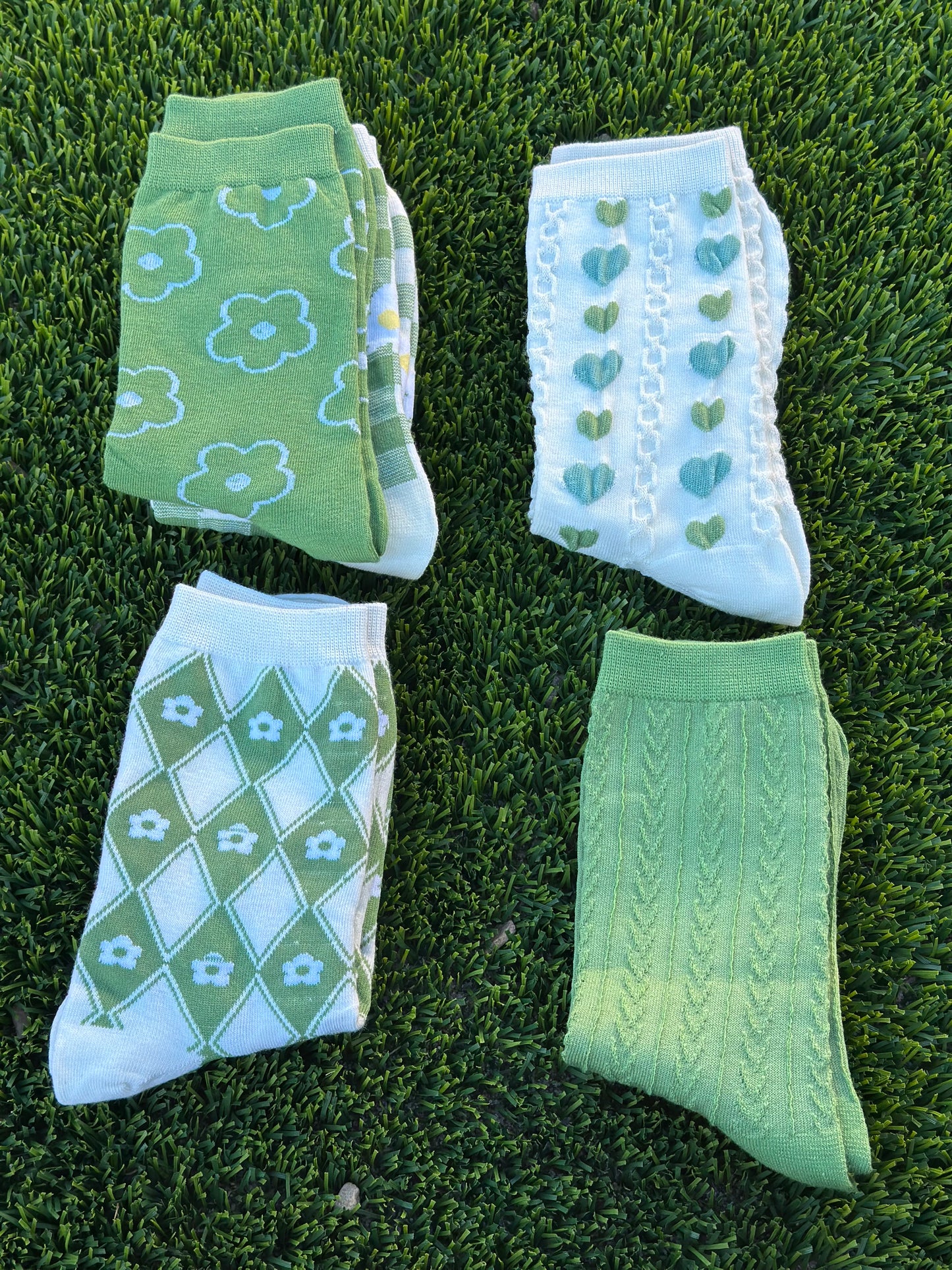 5 Pairs Sock for TeensGirls/Moms