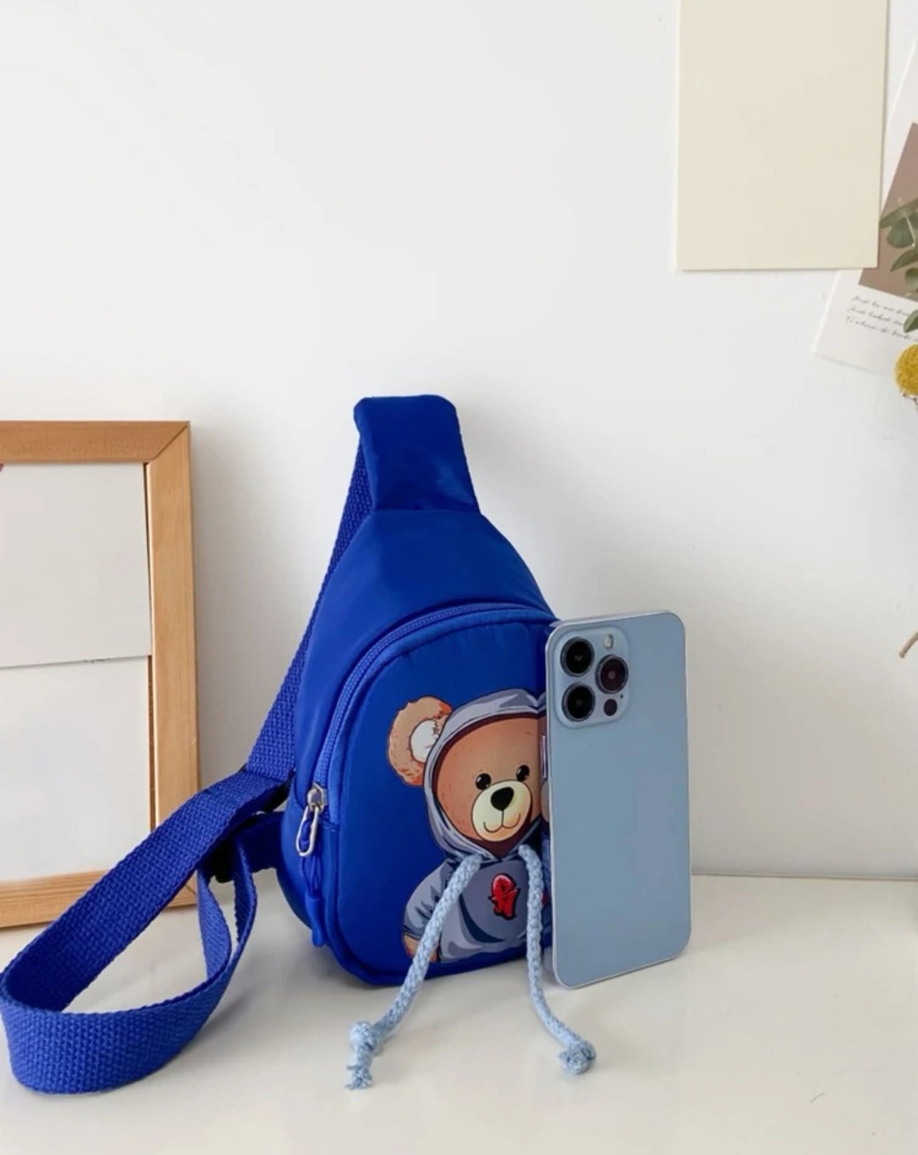 Cartoon Bear Pattern Mini Shoulder Crossbody Bag | JA.VA.NAH