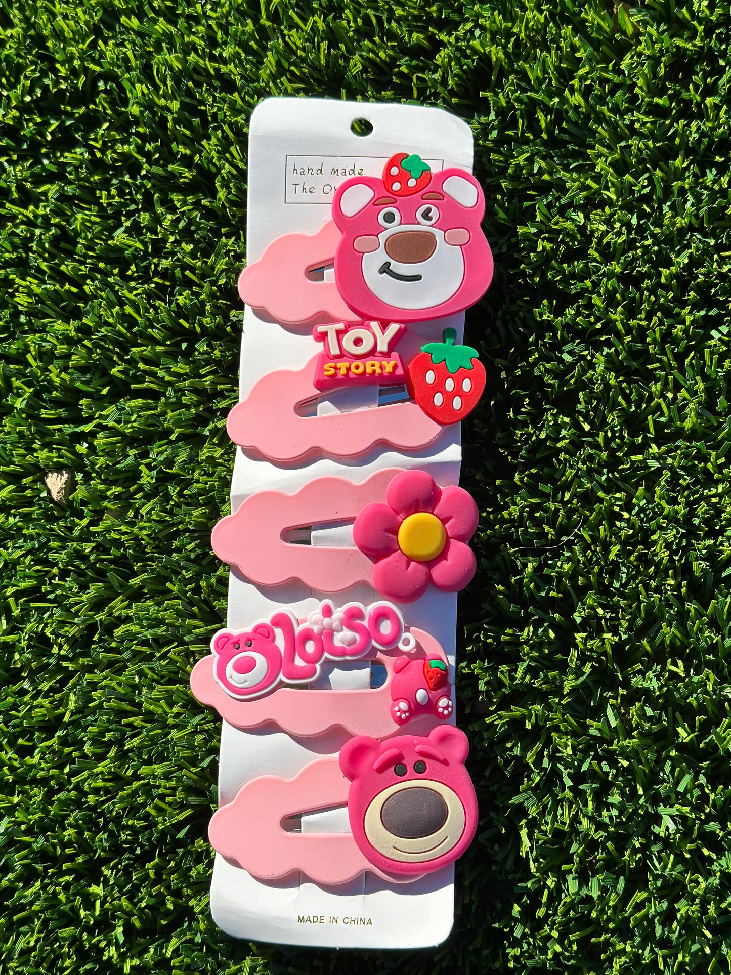 5PCS Girls Cartoon Hair Pins