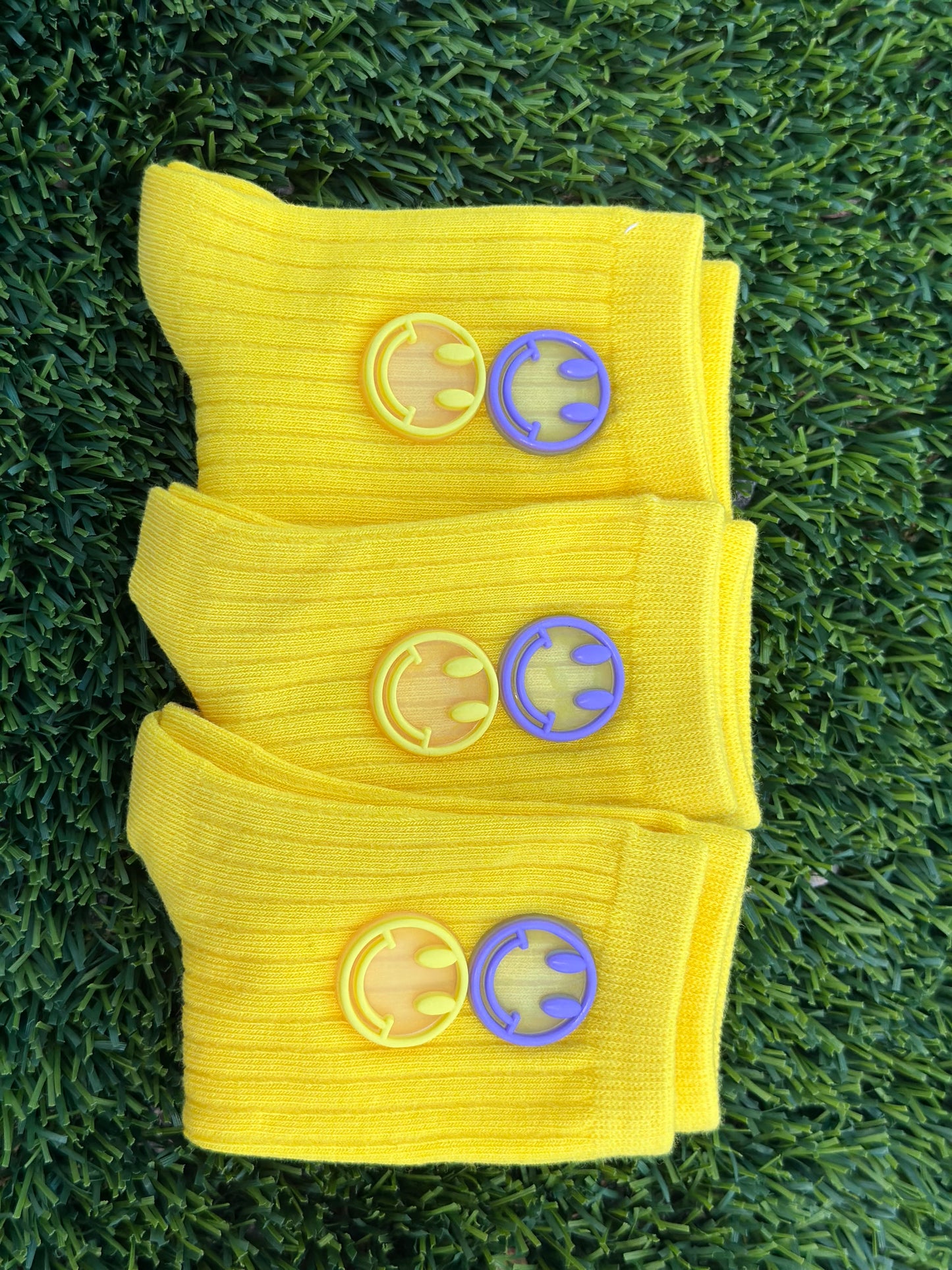 3 Pairs Smiley face Toddler/Youth Socks | JA.VA.NAH