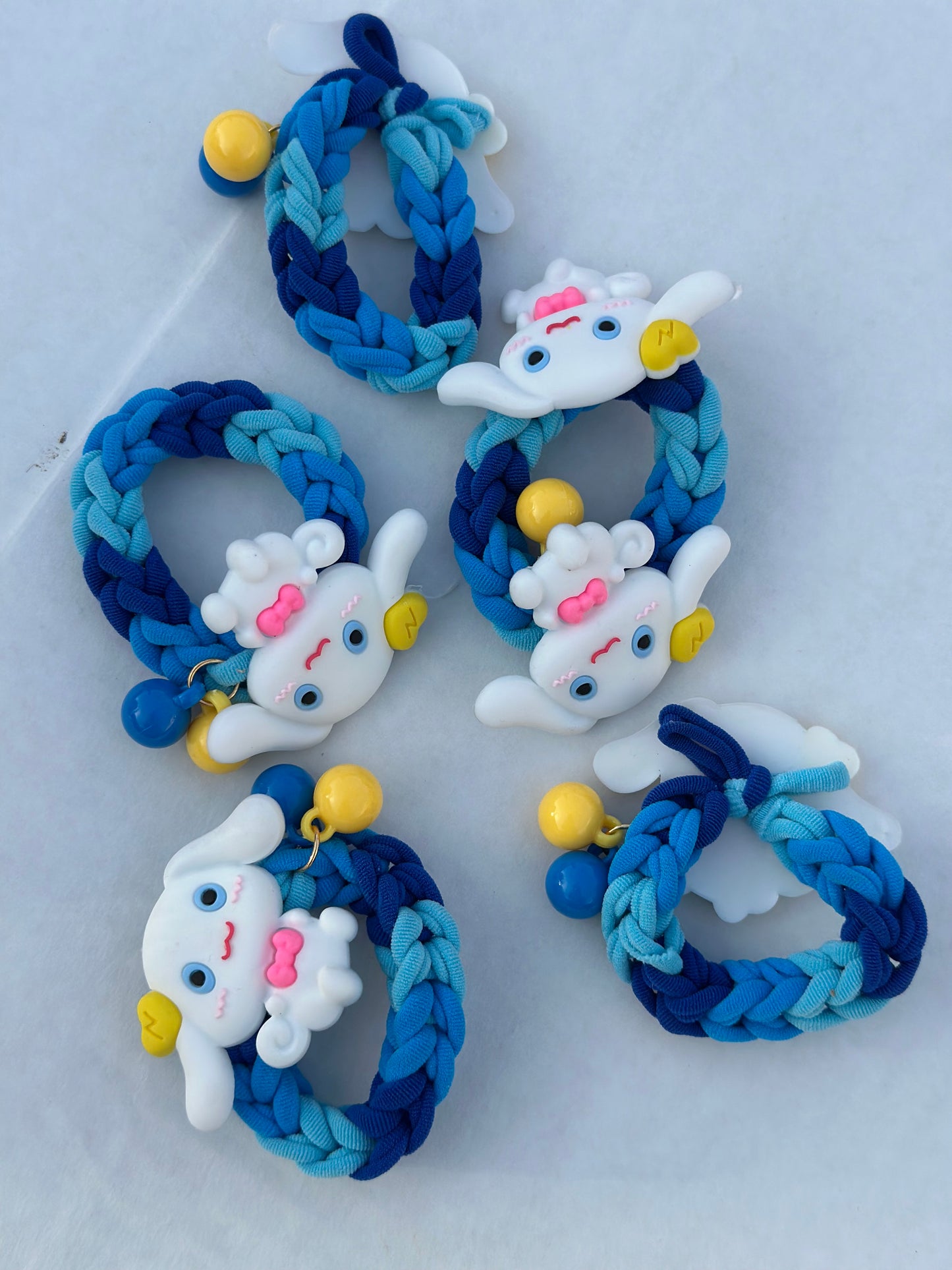 5Pcs High Stretch Hair Ties