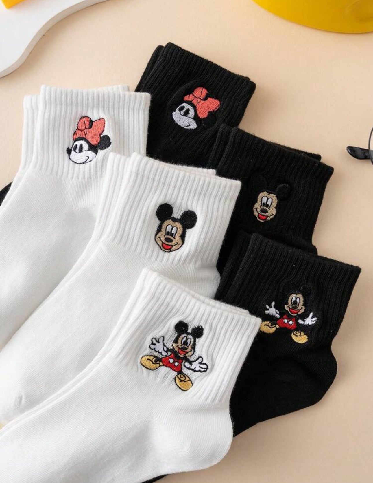 6 Pairs Cartoon Socks