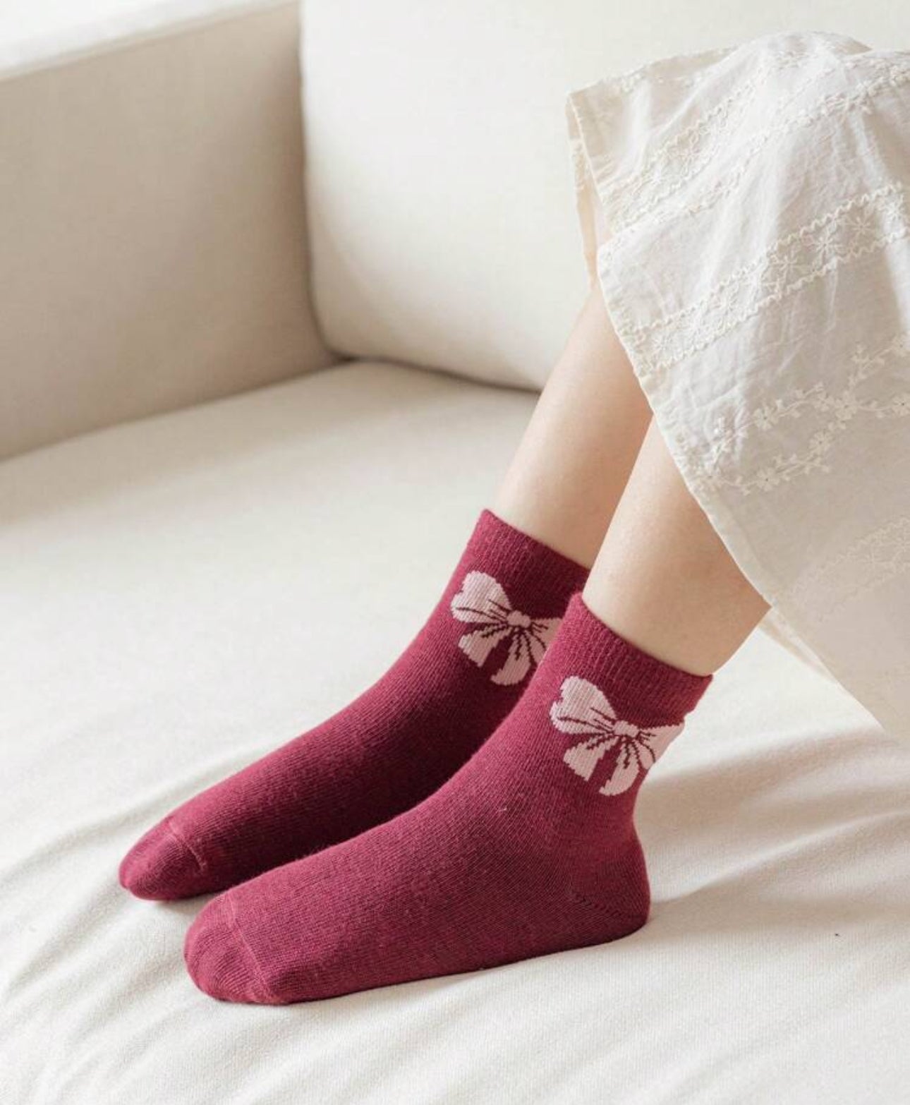 6 Pairs kids Socks for Toddler girls