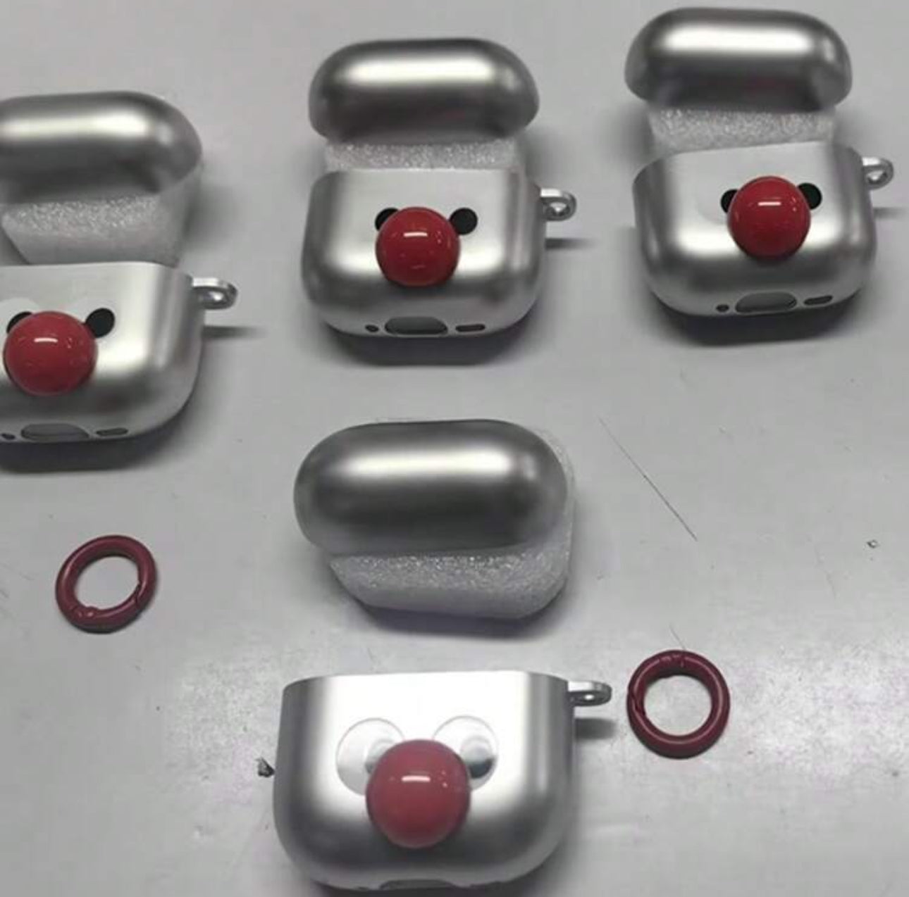 Red Nose Looks AirPods Case | JA.VA.NAH