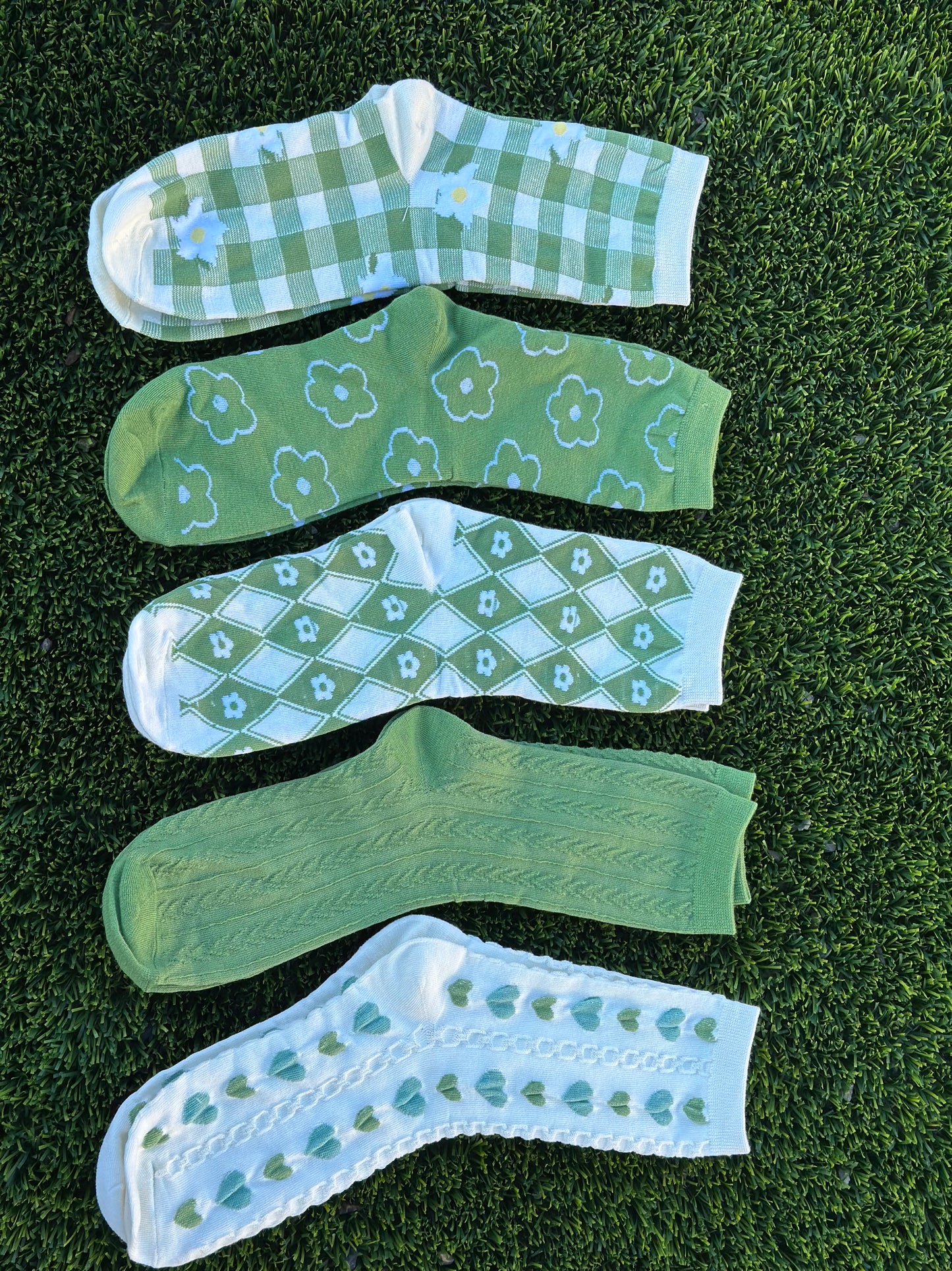5 Pairs Sock for TeensGirls/Moms