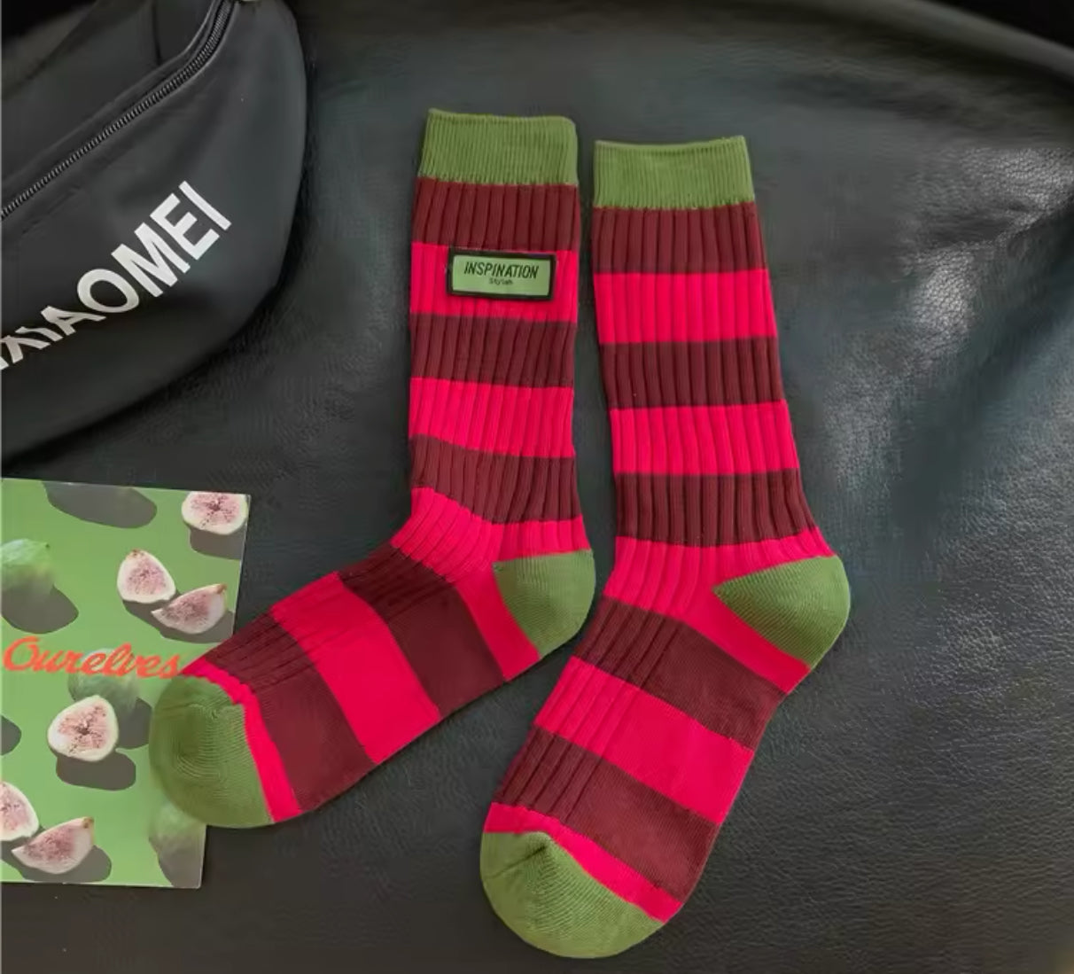 Moms/Girls Mid tube socks