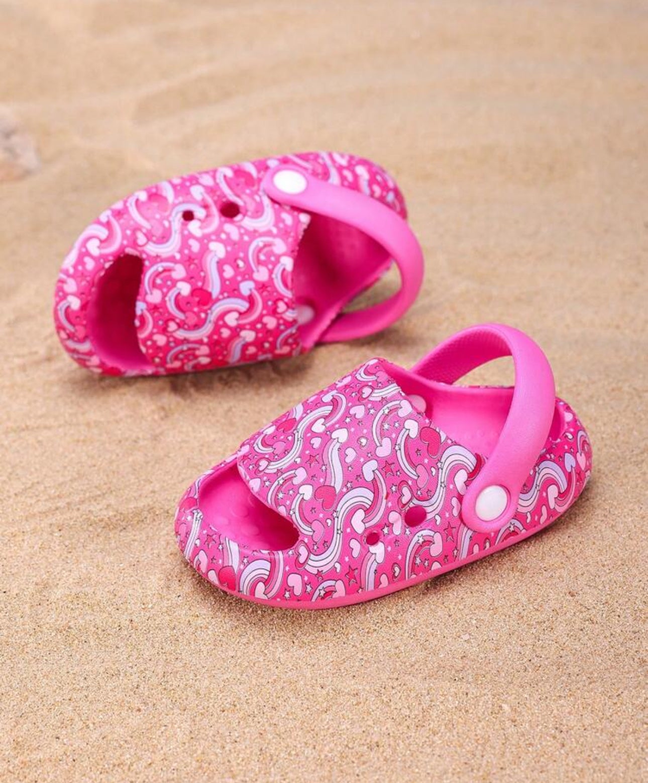 Kids Strawberry/Good night clogs for Toddler girls | JA.VA.NAH