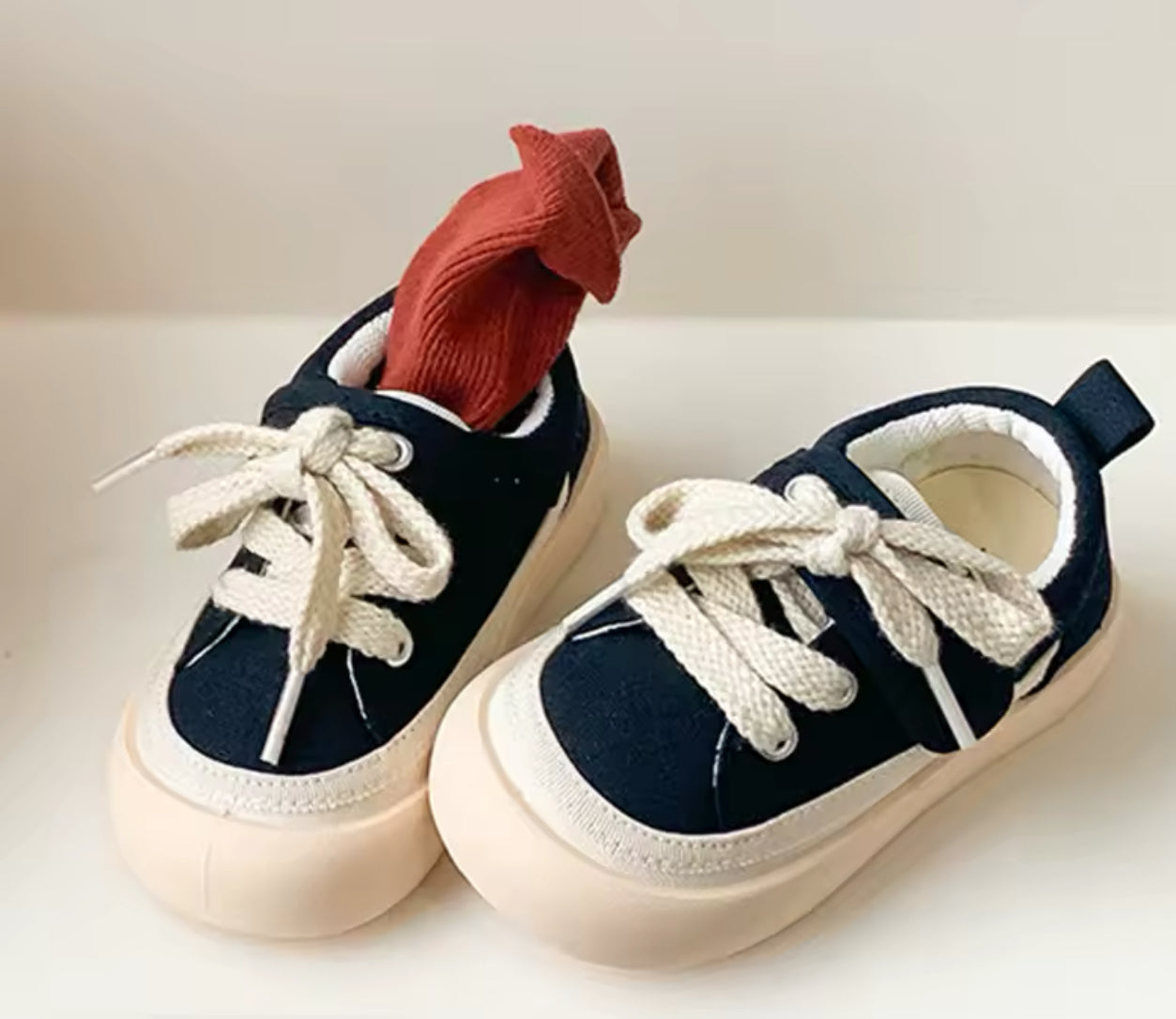 Canvas Casual Sneakers For Toddler Boys/Girls | JA.VA.NAH