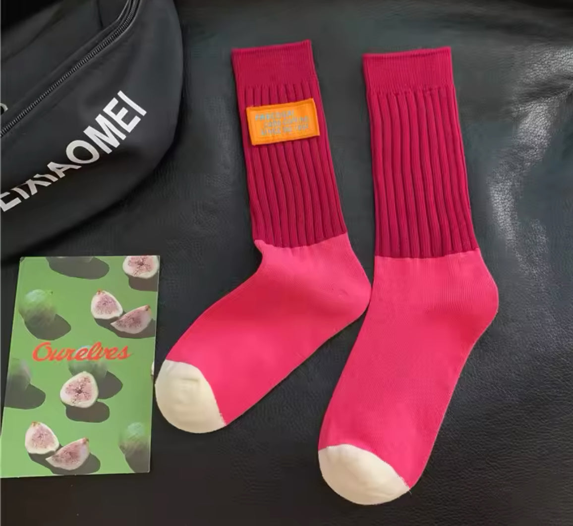Moms/Girls Mid tube socks