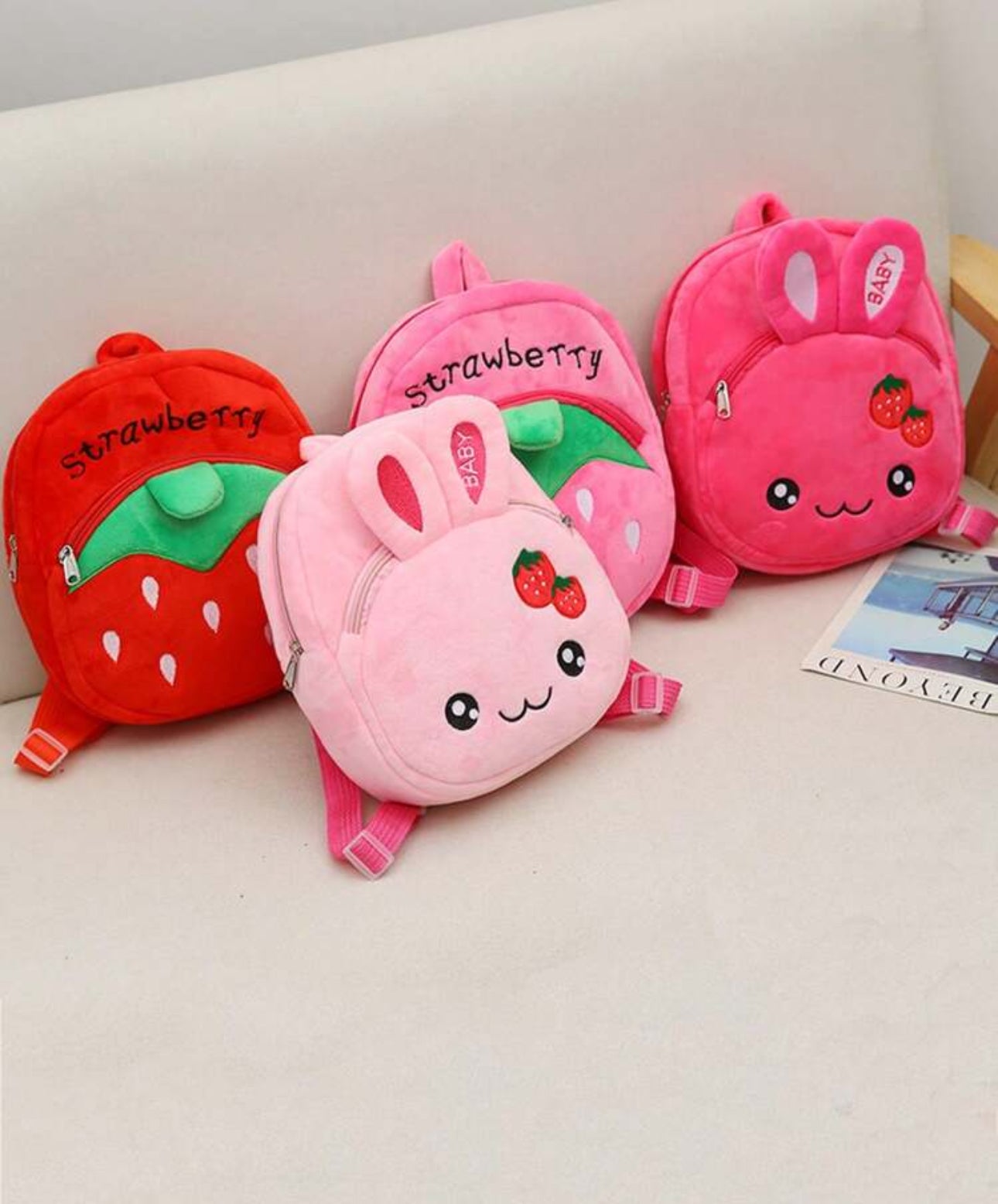 Plush Children Backpack | JA.VA.NAH