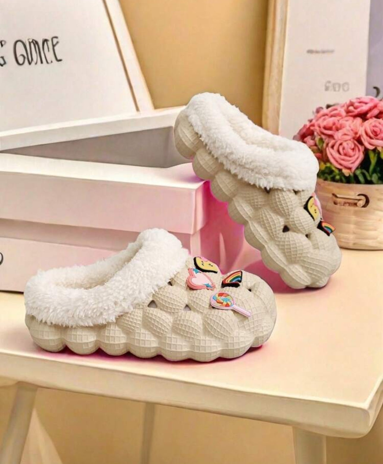 Warm/Cozy/Clogs for Girls | JA.VA.NAH