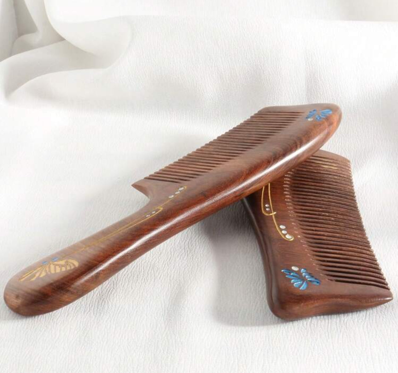 Butterfly Wooden 2pcs Combs | JA.VA.NAH