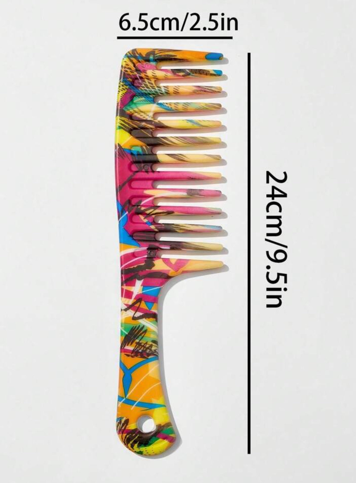 1Pc Wide Tooth Hair Comb | JA.VA.NAH