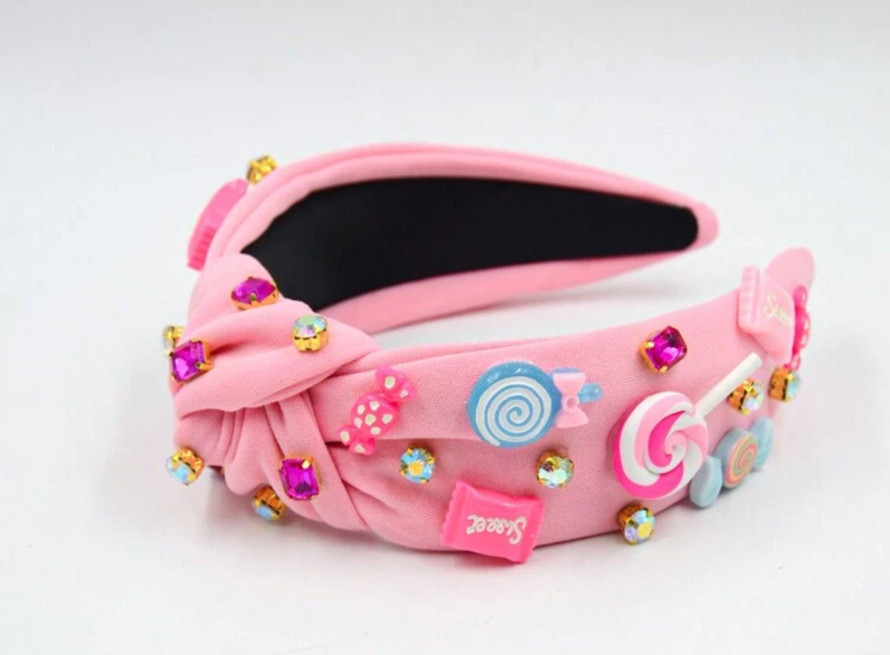 1pc Rhinestone Candy Knotted Headband | JA.VA.NAH