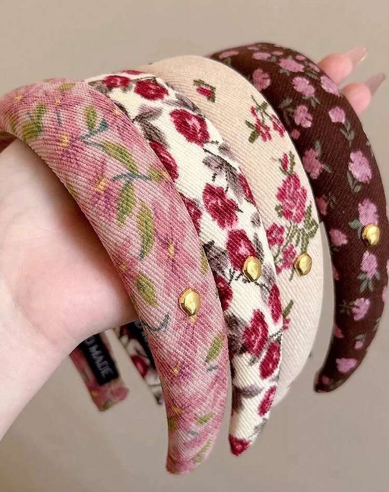 1pc Thick Floral Elegant Headband | JA.VA.NAH