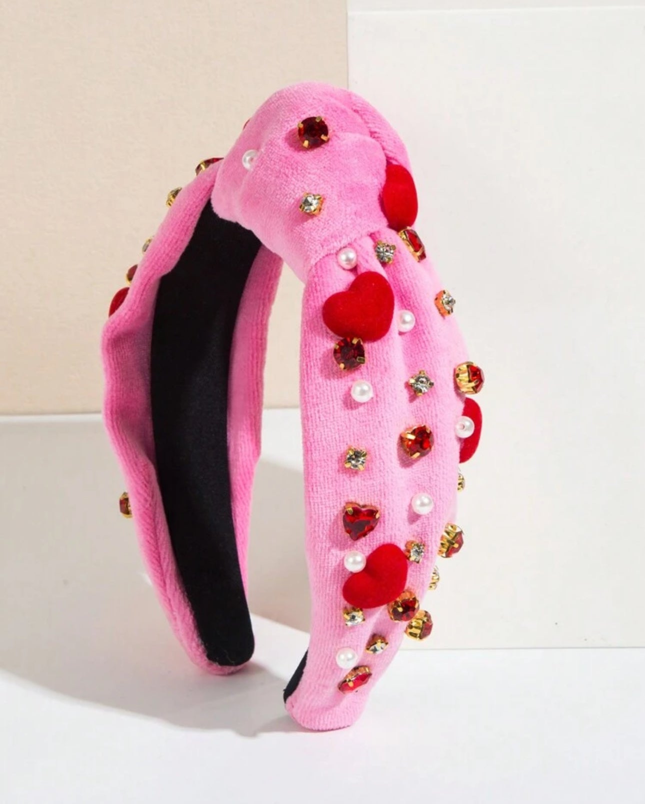 Velvet Knot Wide-Brimmed Headband | JA.VA.NAH