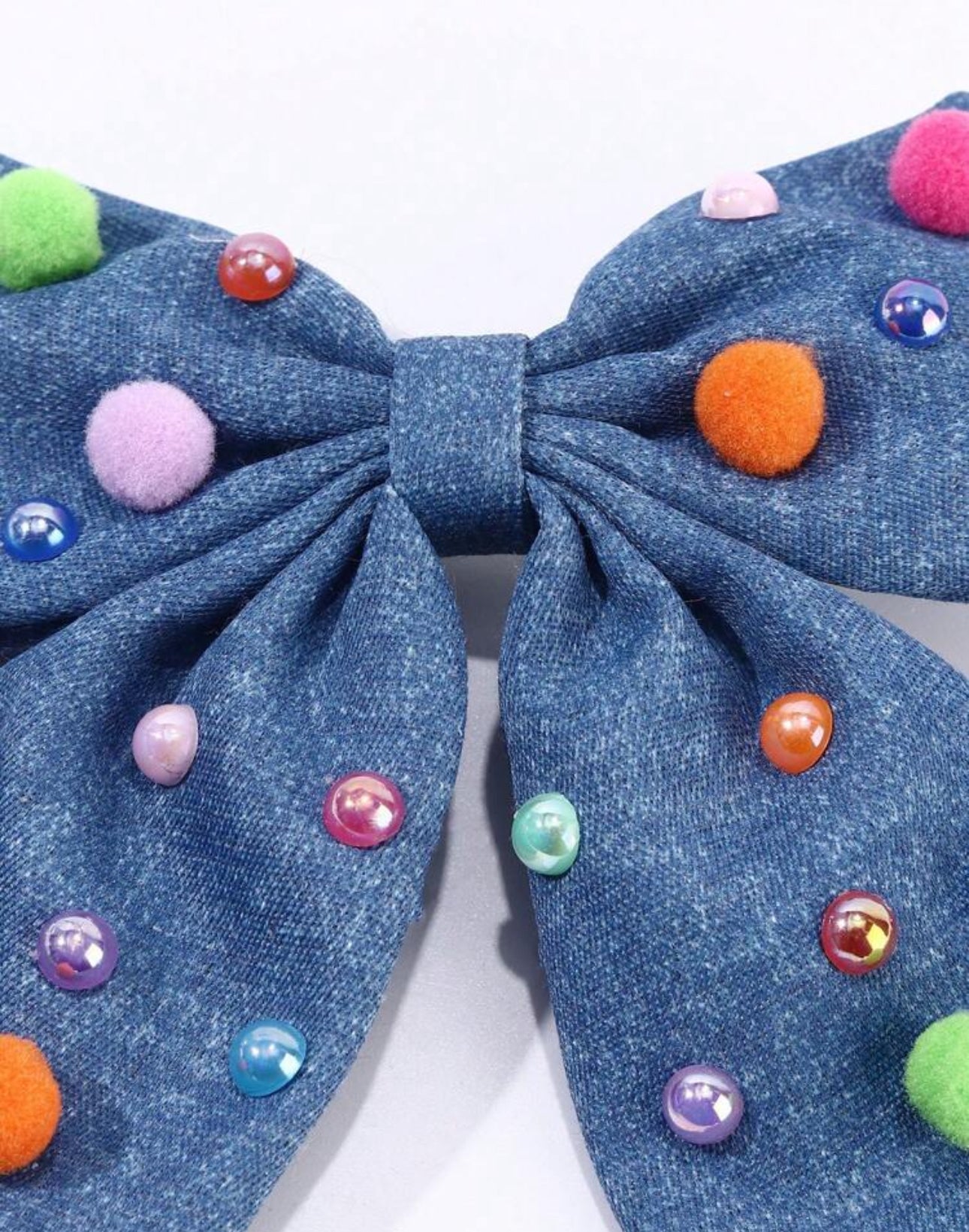 Cute Pearl Hair Bow Hair Clips | JA.VA.NAH