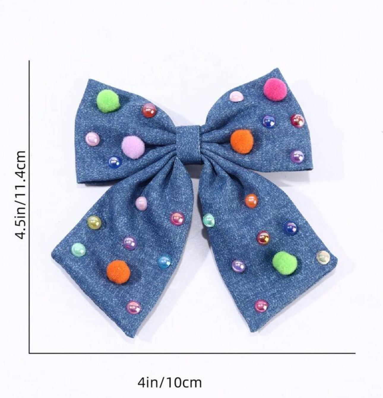 Cute Pearl Hair Bow Hair Clips | JA.VA.NAH