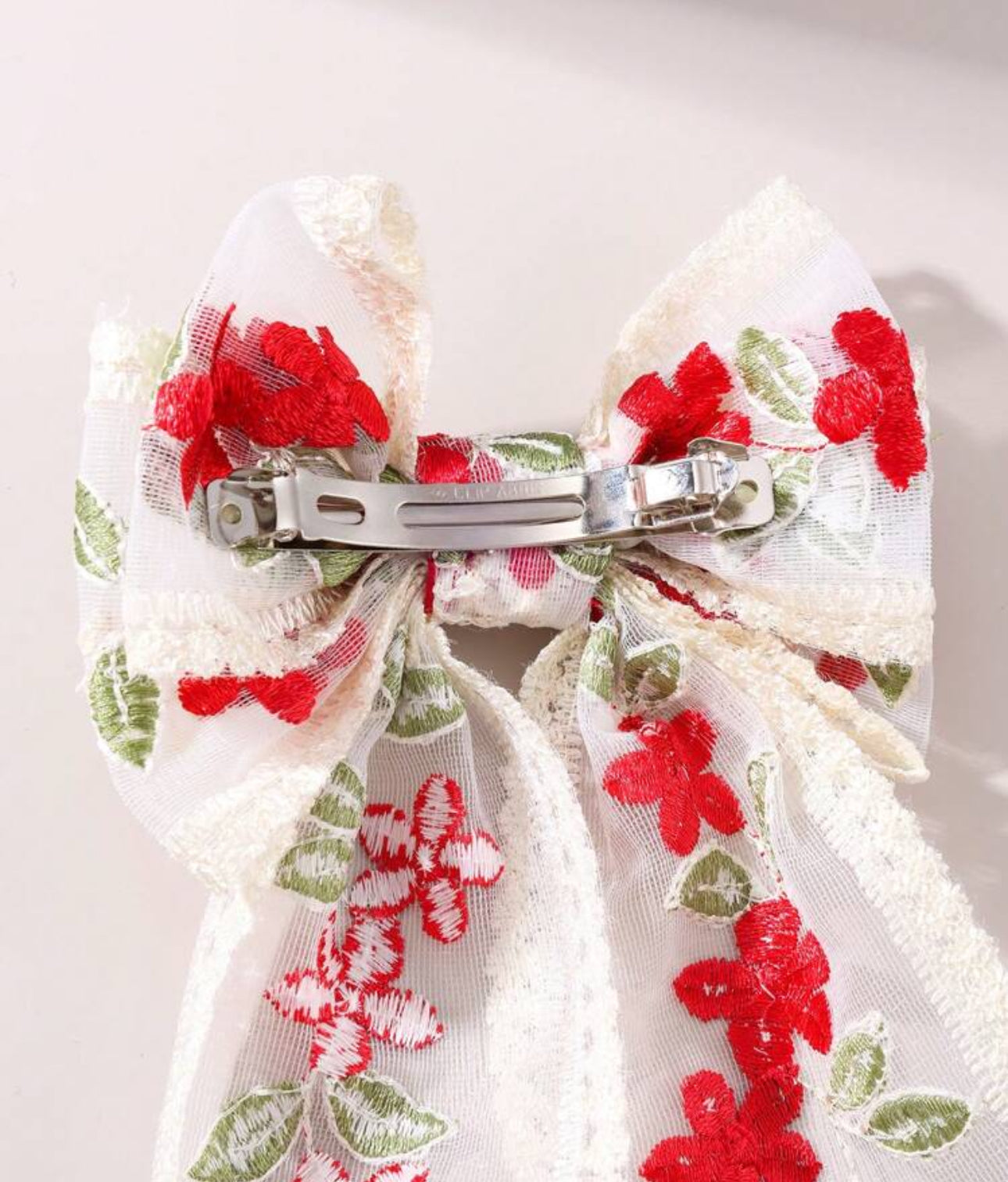 1Pc Lace Rose Flower Bow Hair Clip | JA.VA.NAH
