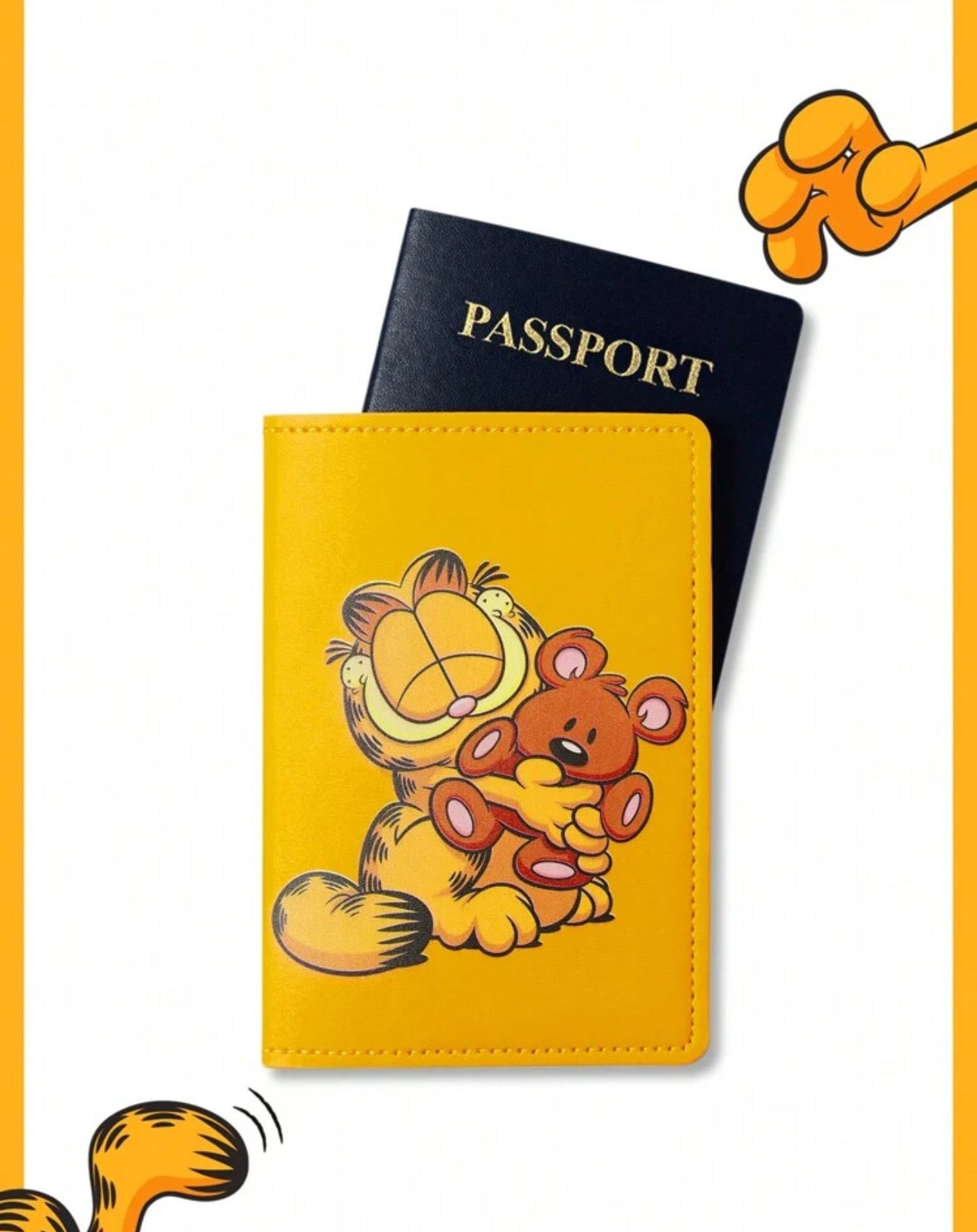 Cartoon Fashionnable Passport Holder | JA.VA.NAH